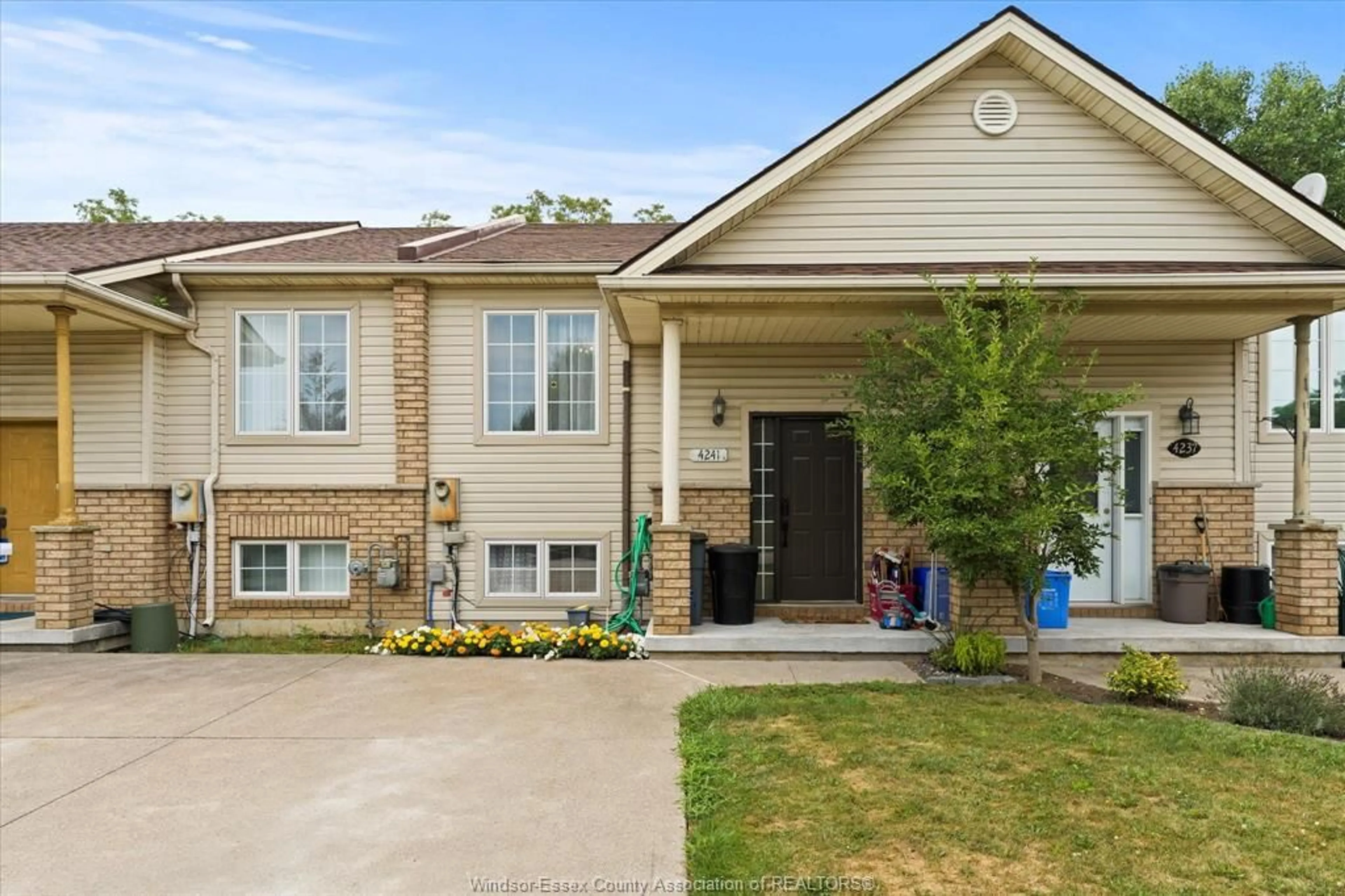 Home with brick exterior material, street for 4241 PIONEER Ave, Windsor Ontario N9G 2W9