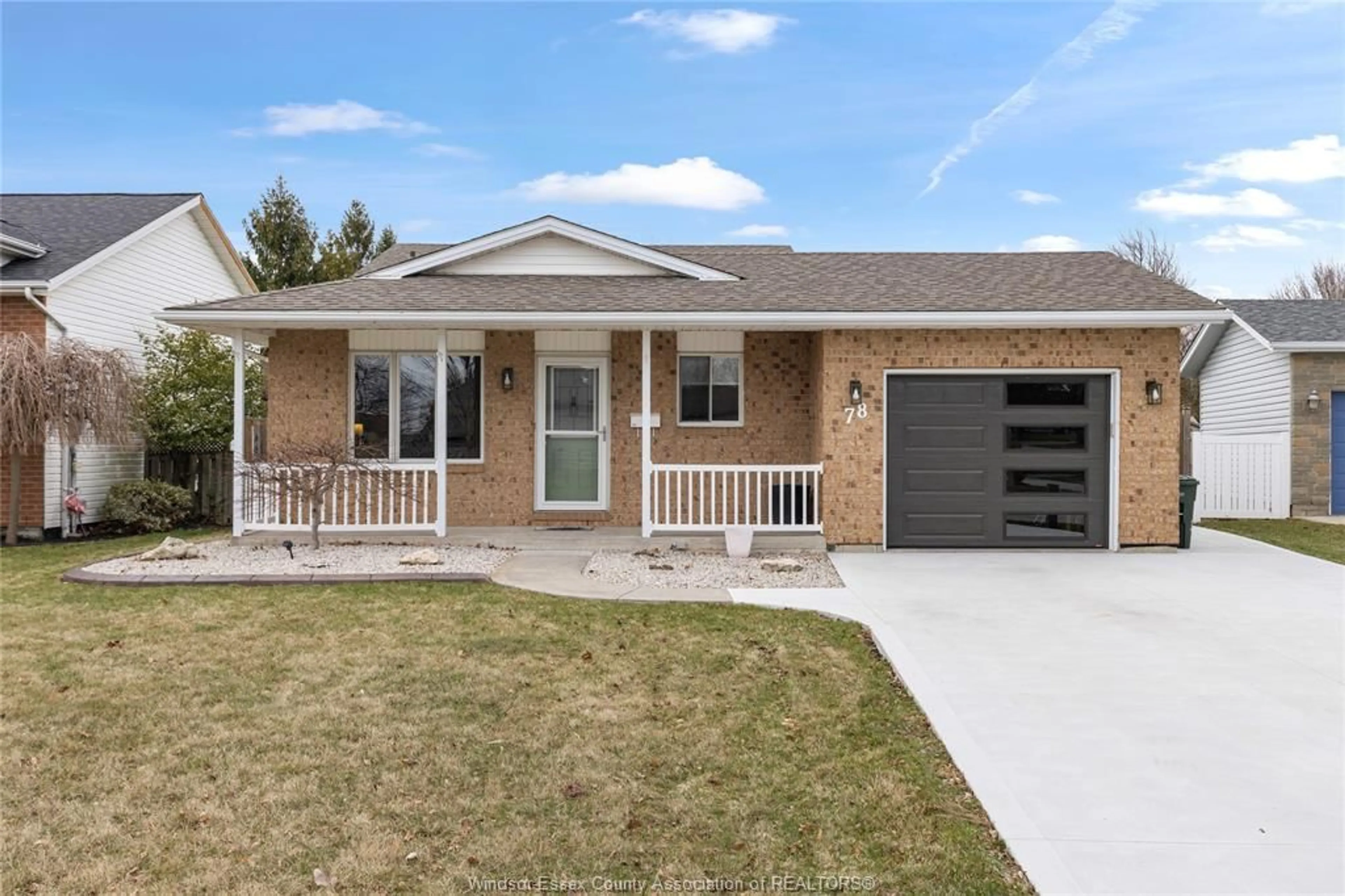 Home with brick exterior material, street for 78 BRUSH Cres, Amherstburg Ontario N9V 3Y5