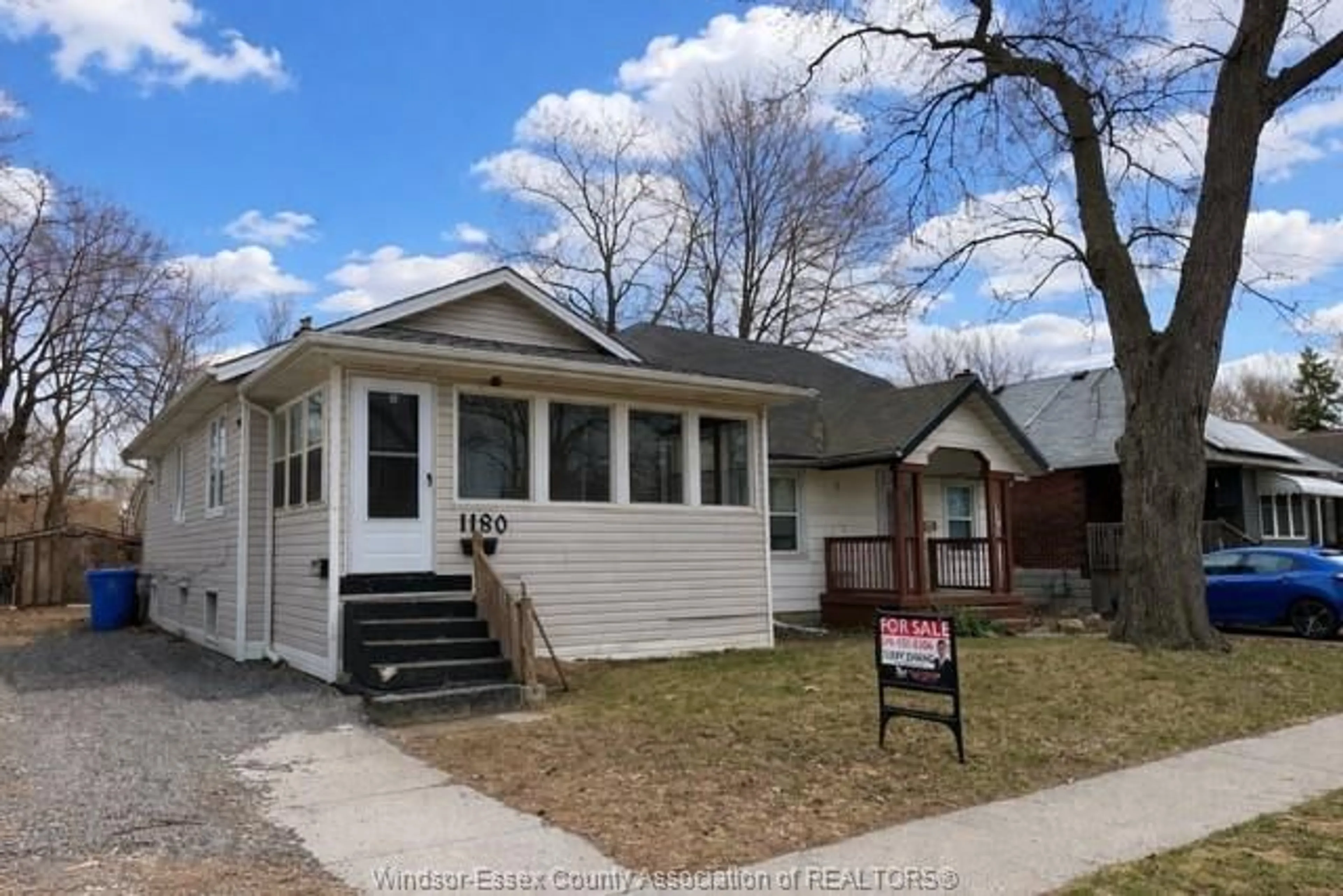 Home with vinyl exterior material, street for 1180 WIGLE Ave, Windsor Ontario N9C 3N1