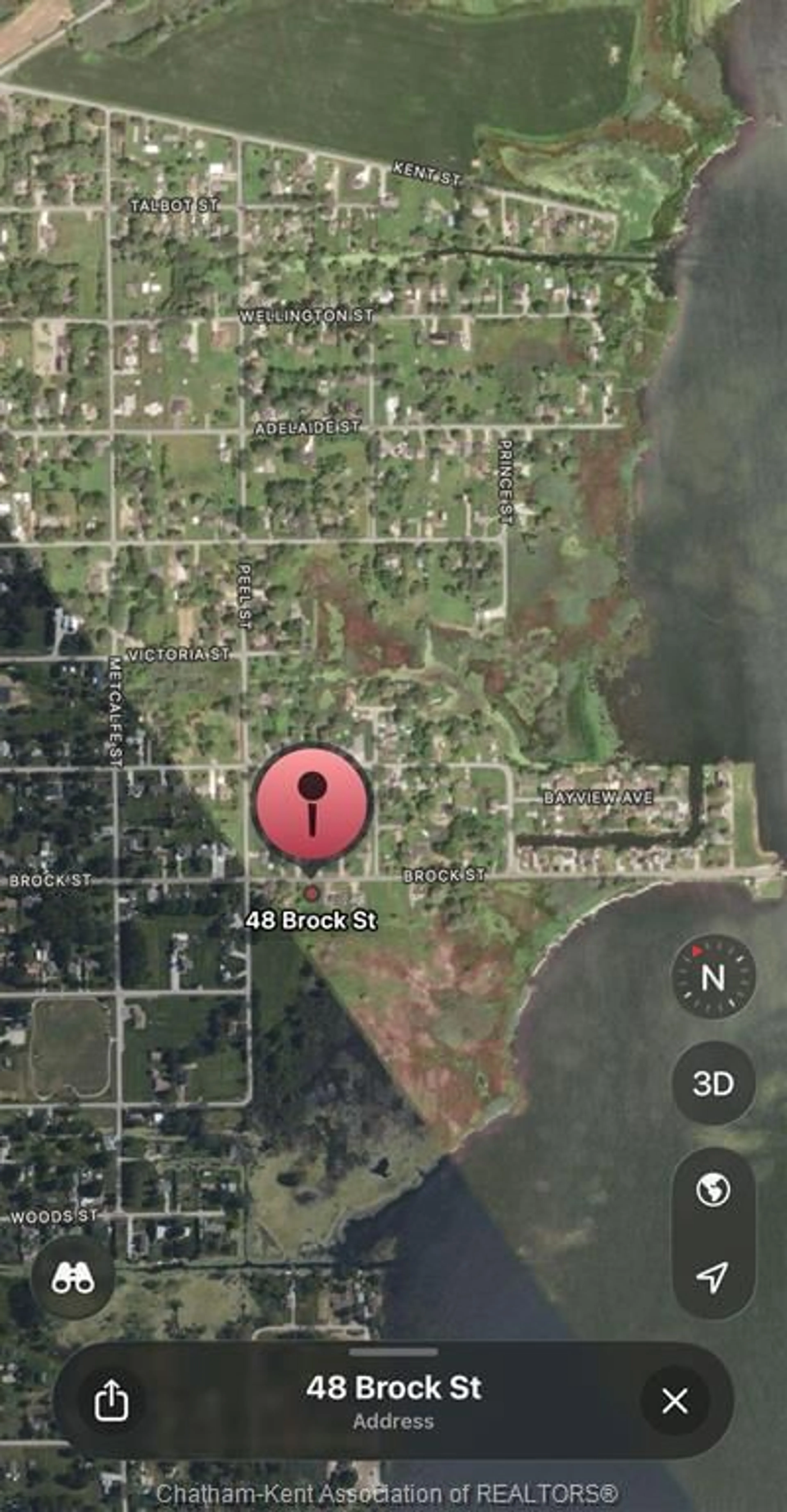 Picture of a map for 48 Brock St, Shrewsbury Ontario N0P 1A0