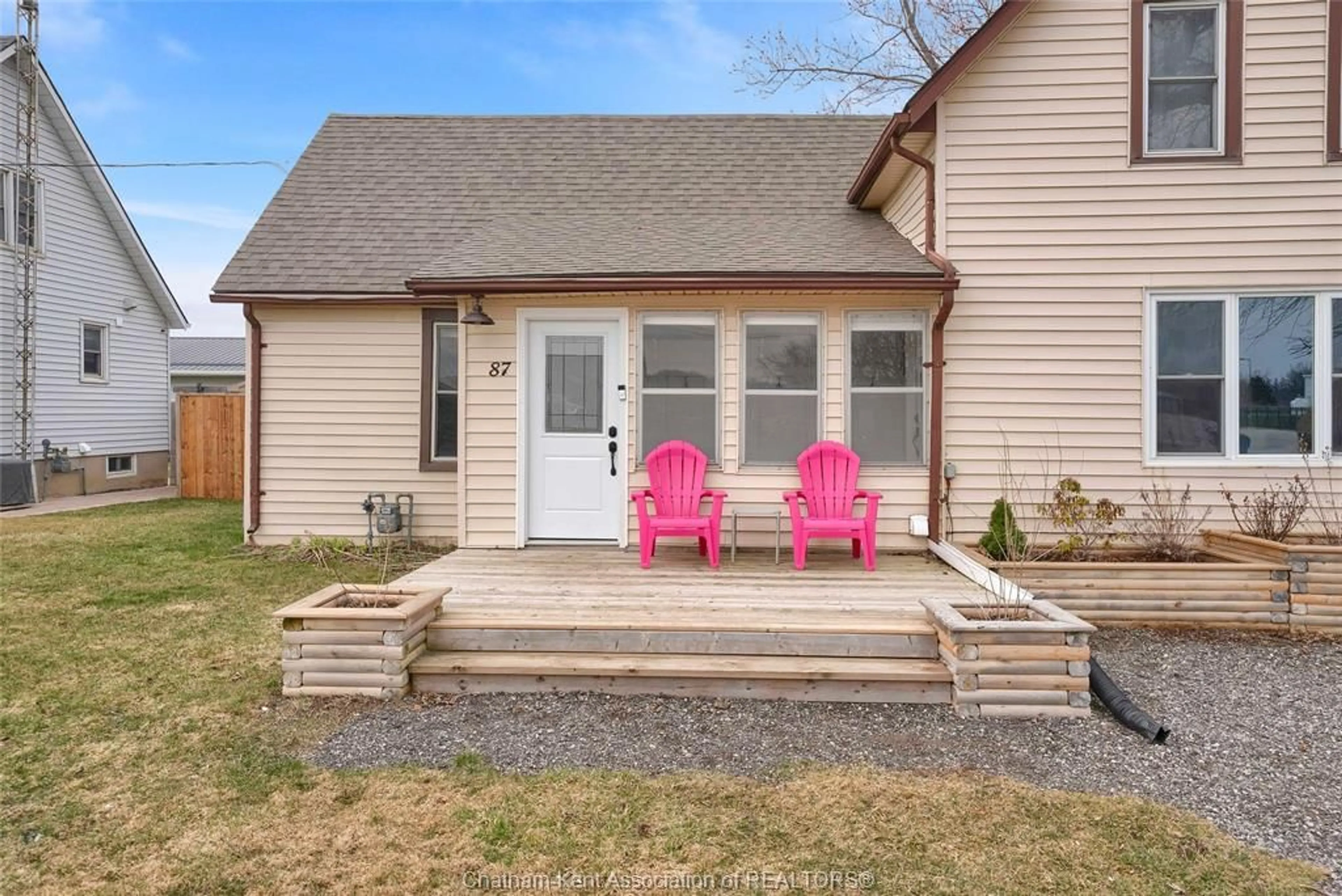 Patio, street for 87 Erie St, Ridgetown Ontario N0P 2C0