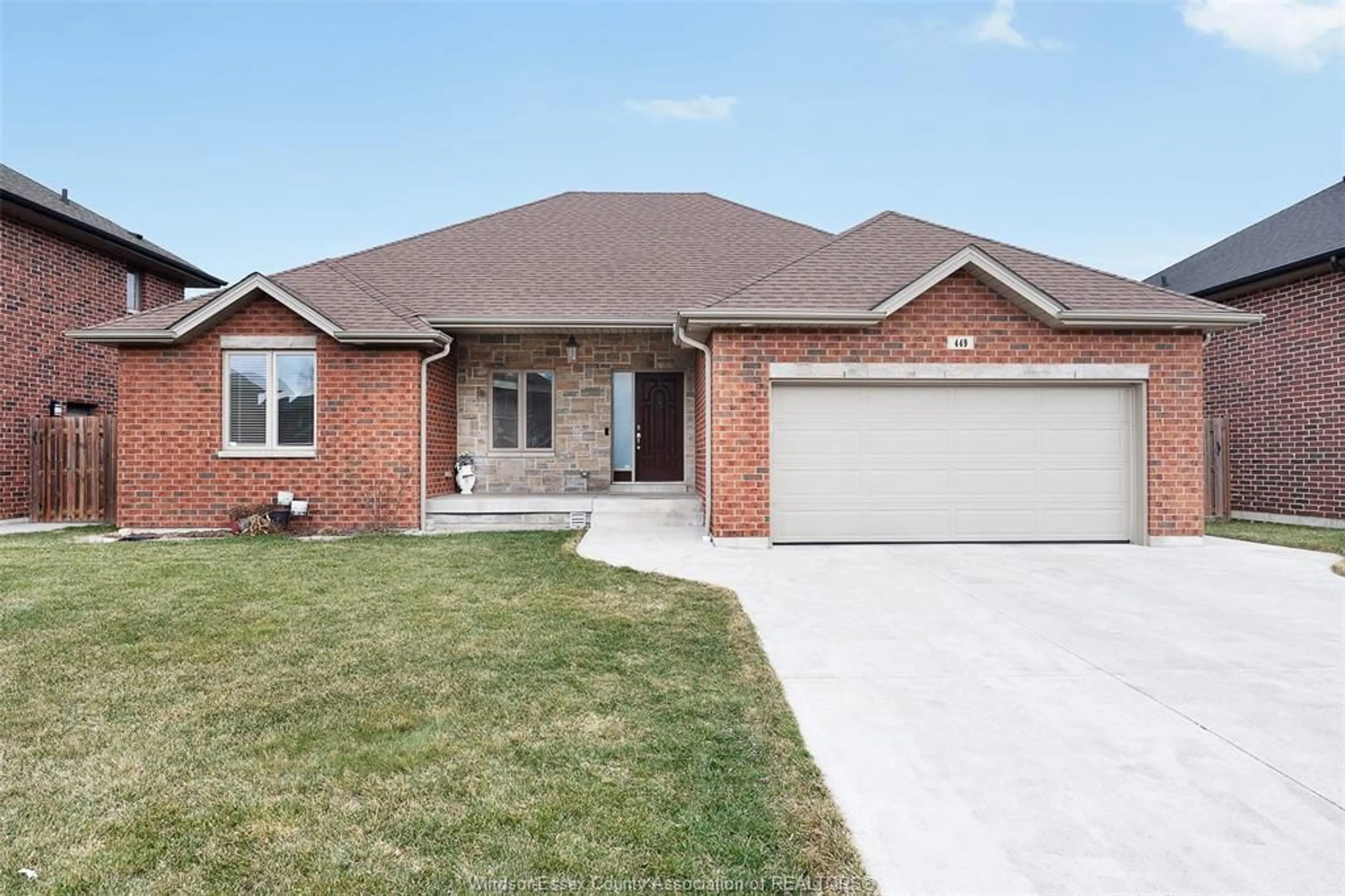 Home with brick exterior material, street for 449 RENE DR, LaSalle Ontario N9J 3R3