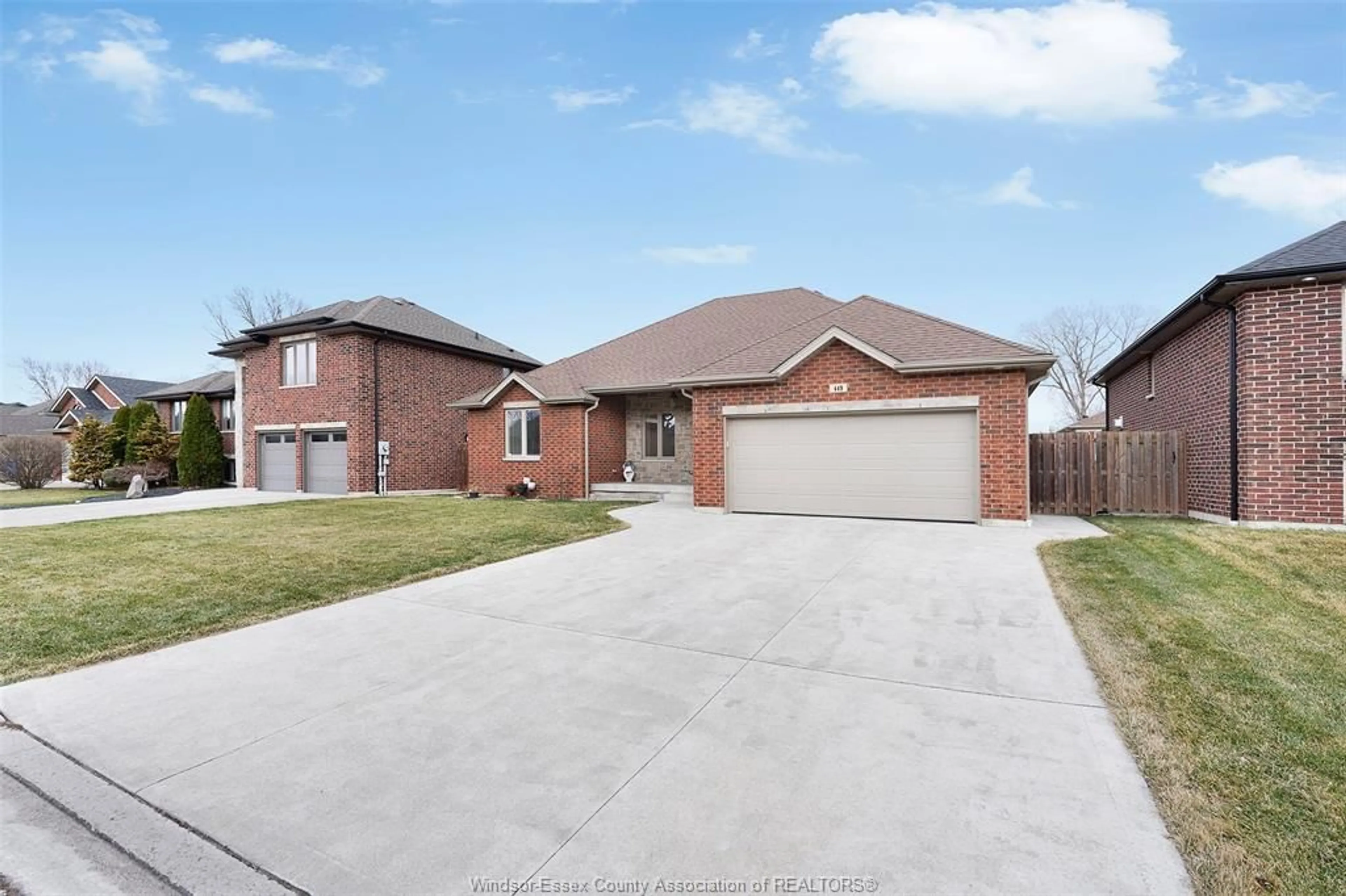 Home with brick exterior material, street for 449 RENE DR, LaSalle Ontario N9J 3R3