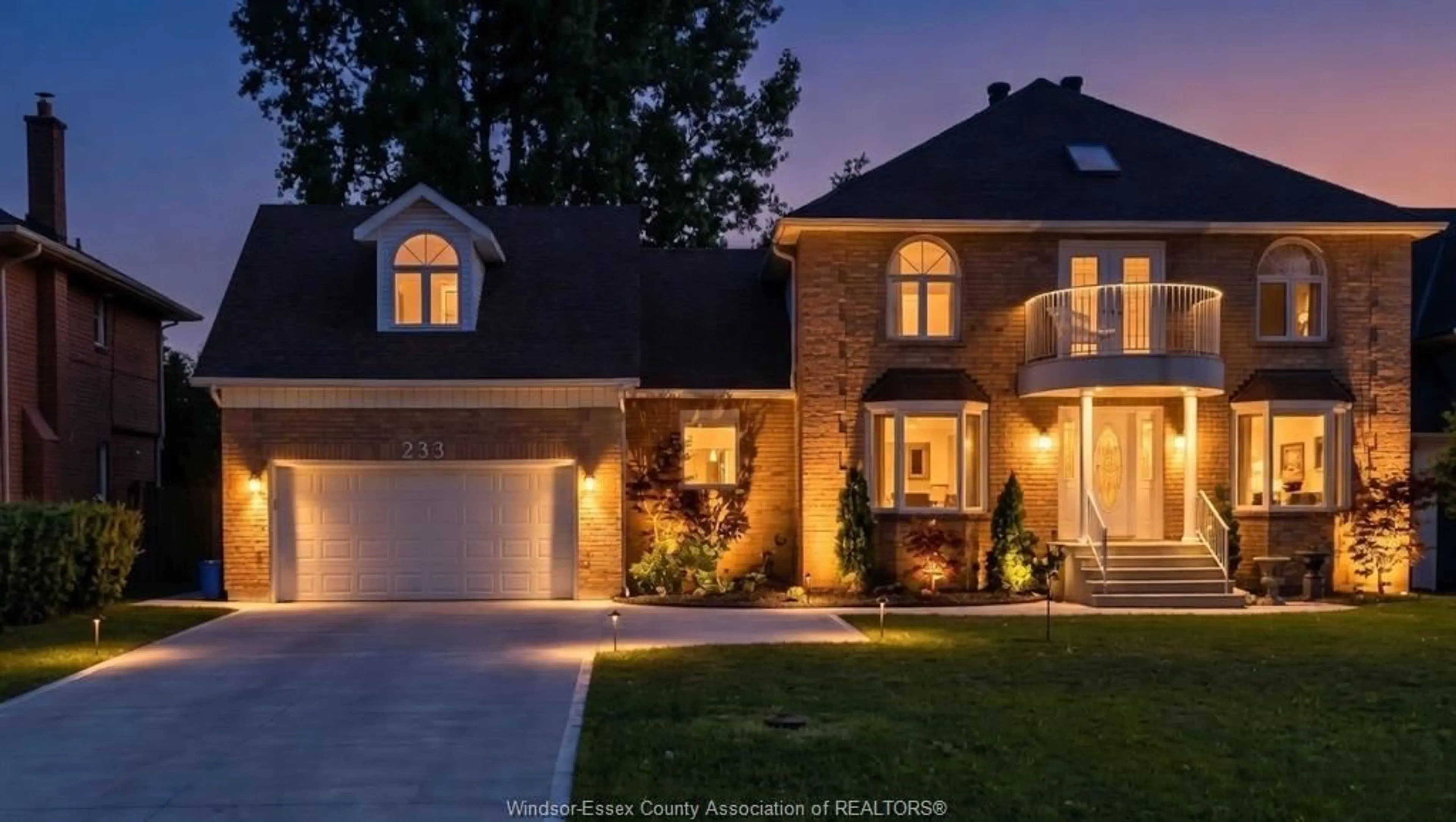 Home with brick exterior material, street for 233 Old Tecumseh Rd, Lakeshore Ontario N8N 3S9