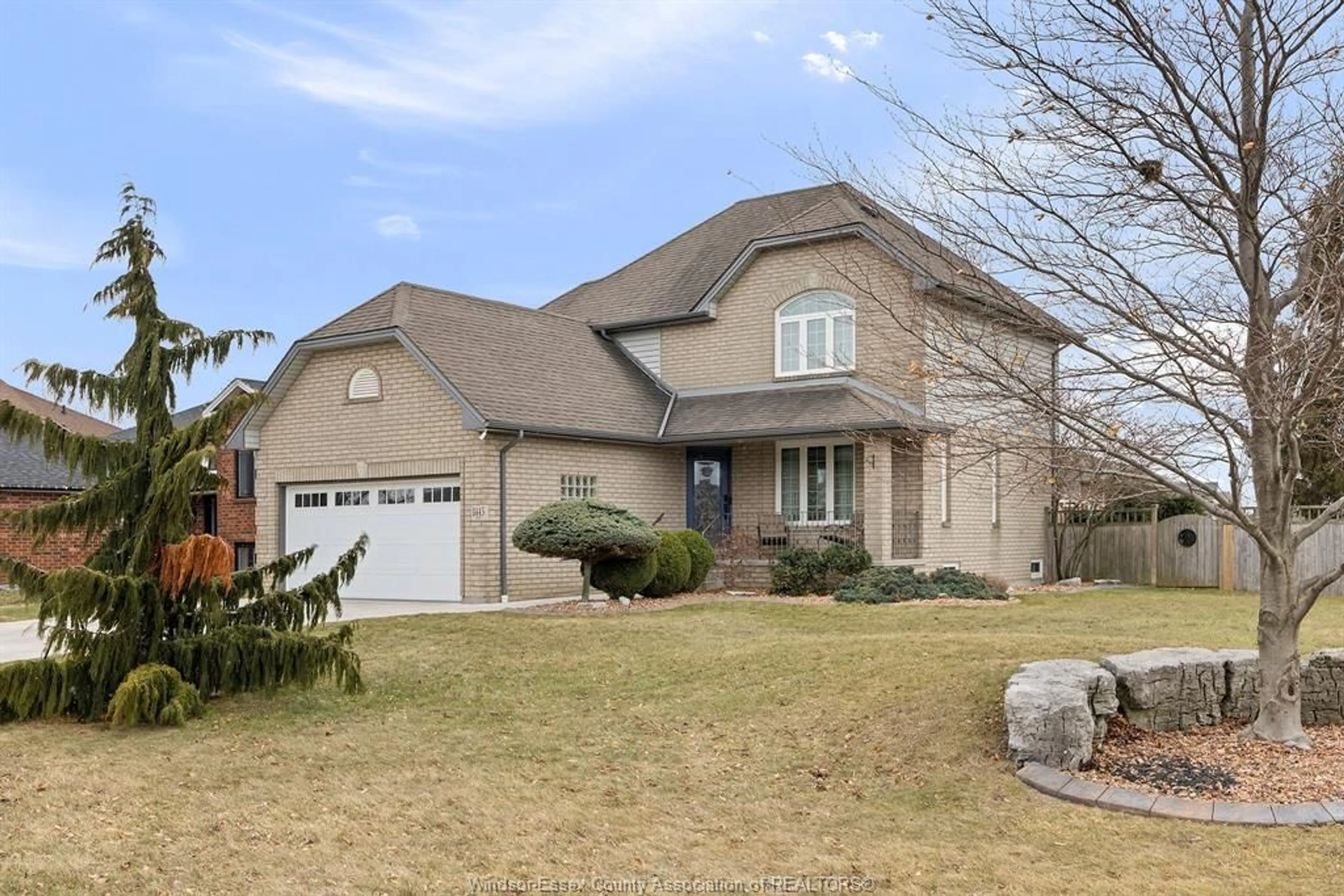 Home with brick exterior material, street for 1445 GIRARD Dr, Lakeshore Ontario N8L 0R3