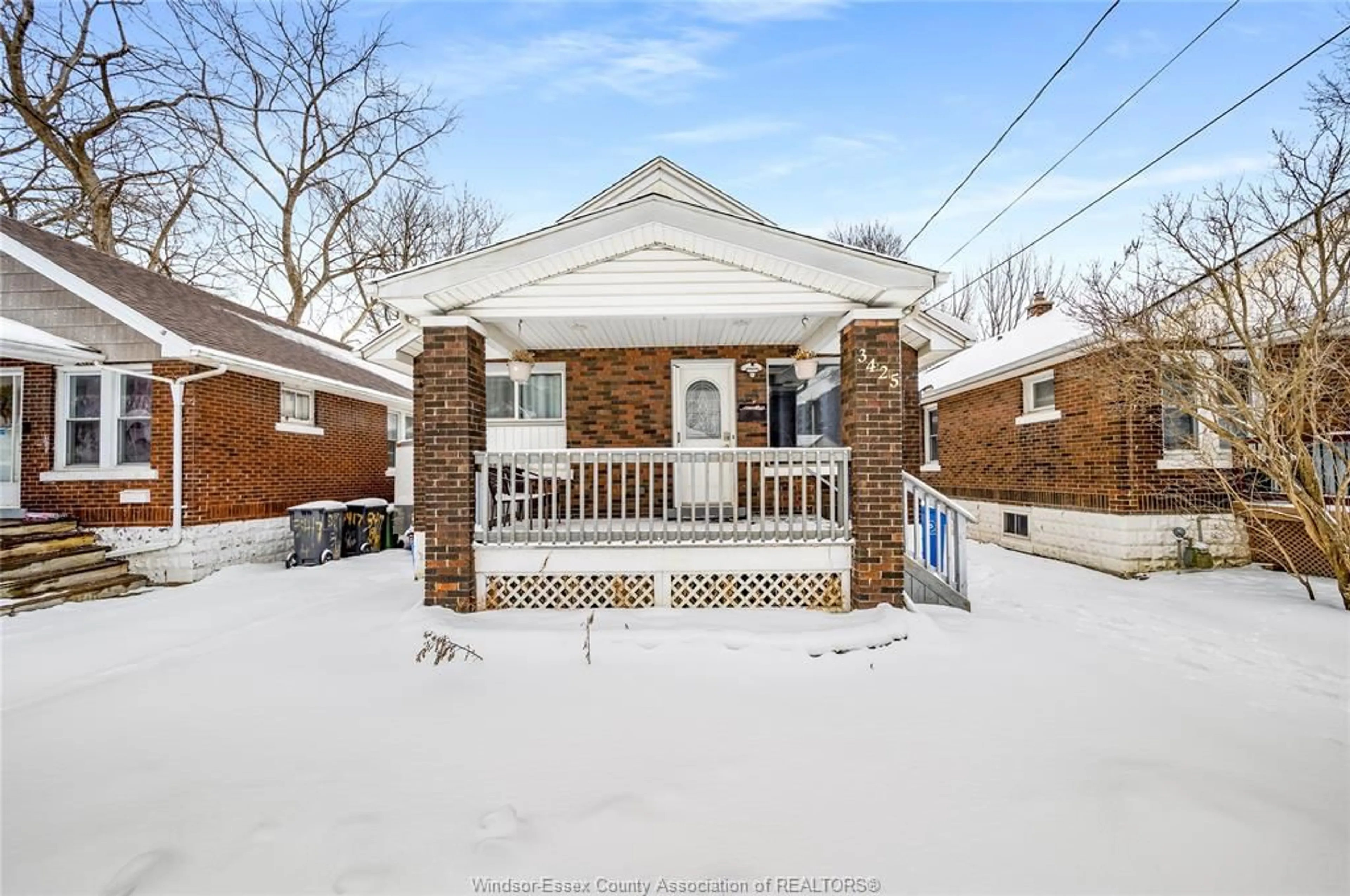 Home with brick exterior material, street for 3245 BABY St, Windsor Ontario N9C 1K7