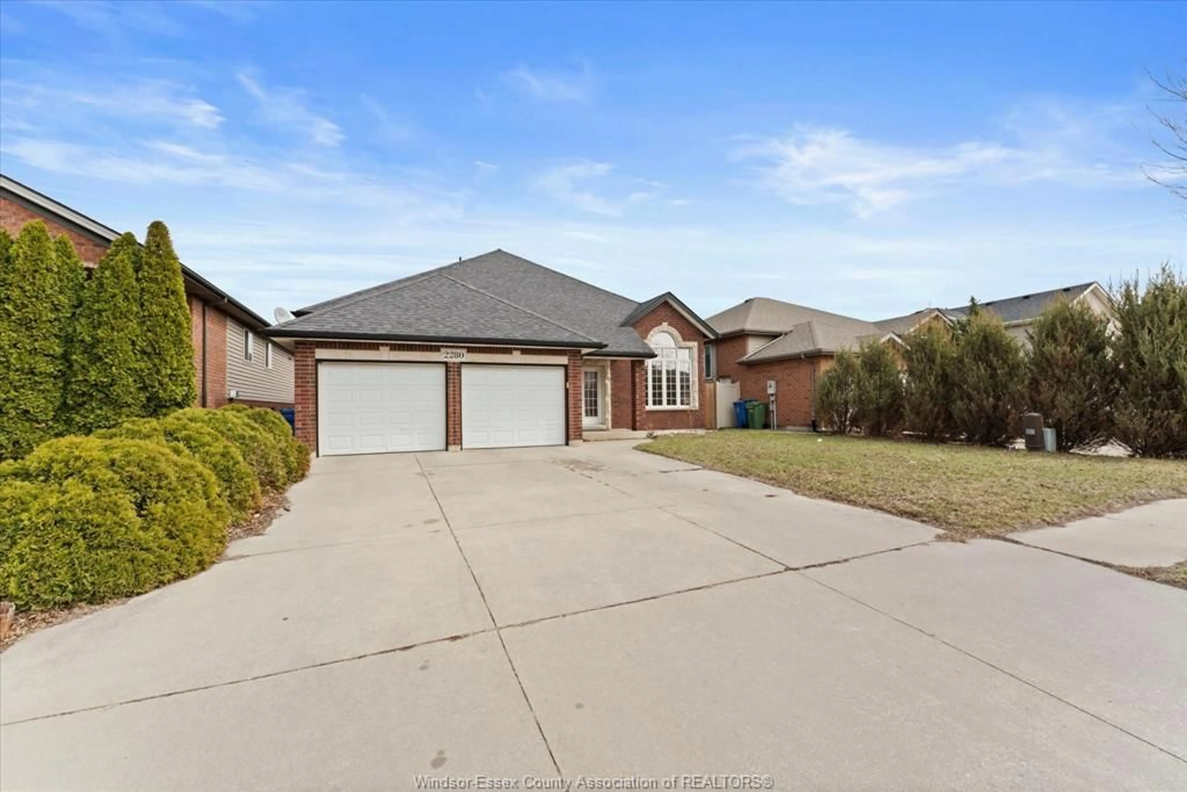 Home with brick exterior material, street for 2280 NORTHWAY Ave, Windsor Ontario N9B 3Y3