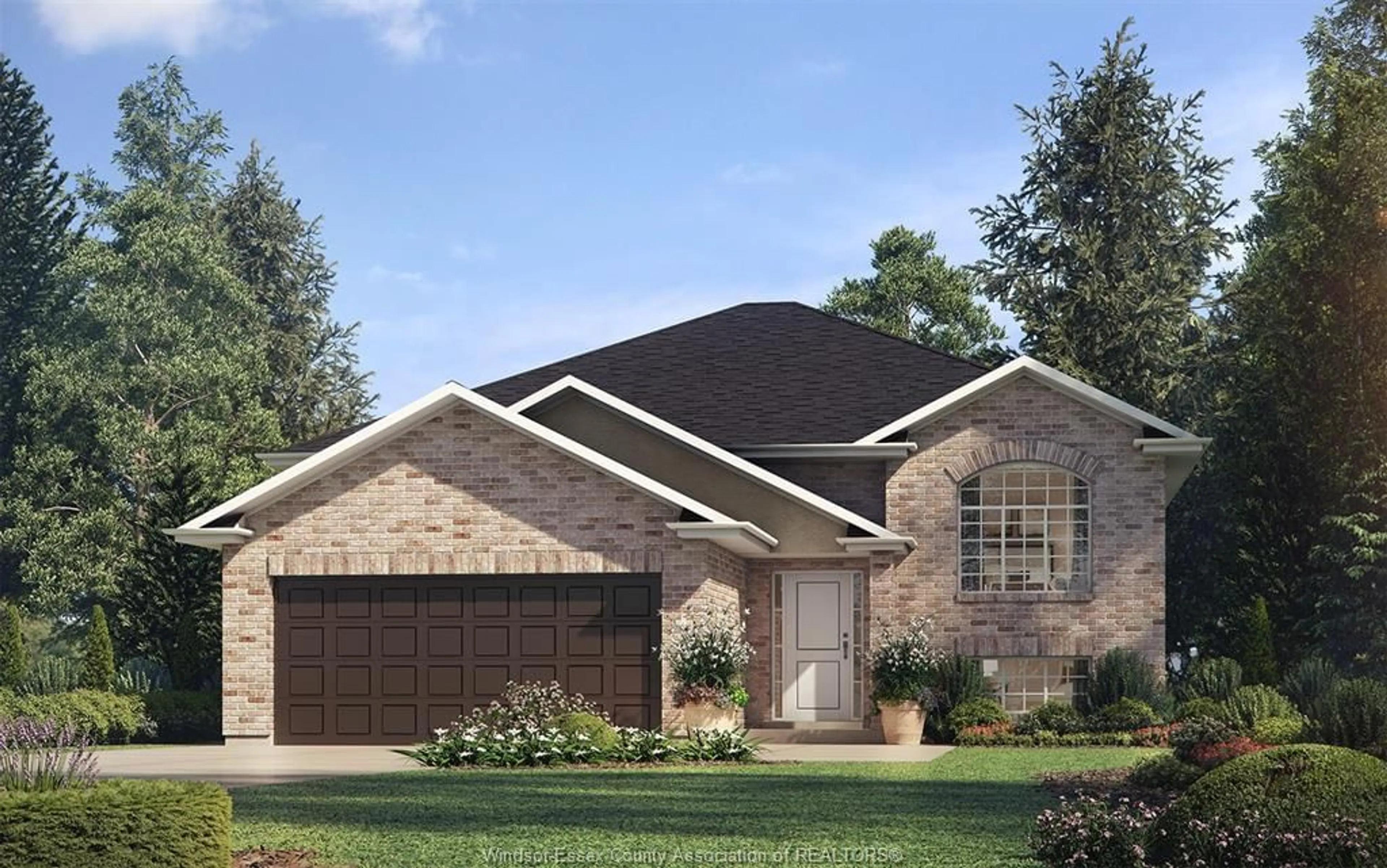 Home with brick exterior material, street for 385 CYPRESS Lane, Lakeshore Ontario N8L 0M2