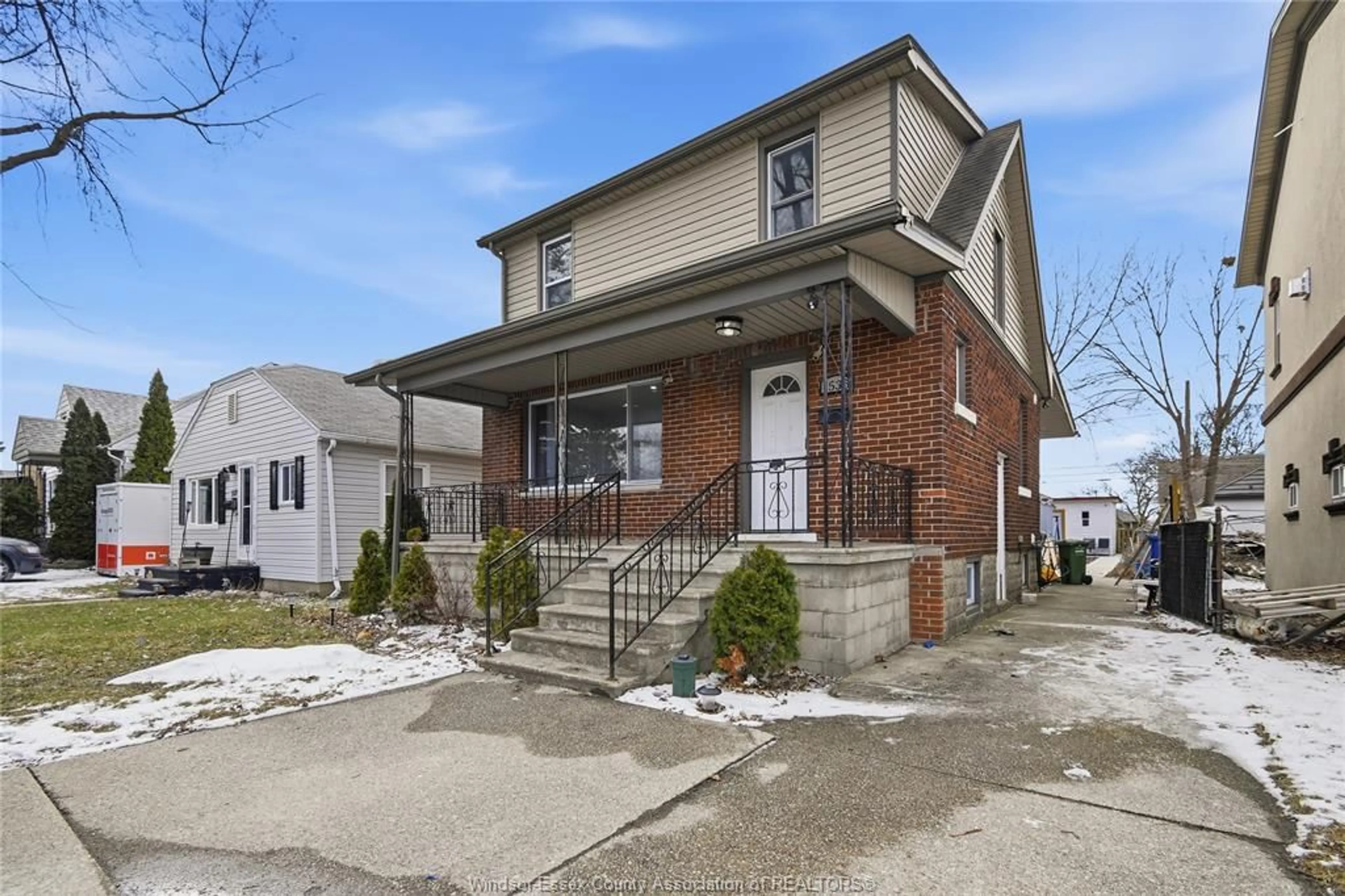 Home with brick exterior material, street for 1535 ROSSINI, Windsor Ontario N8Y 3A1