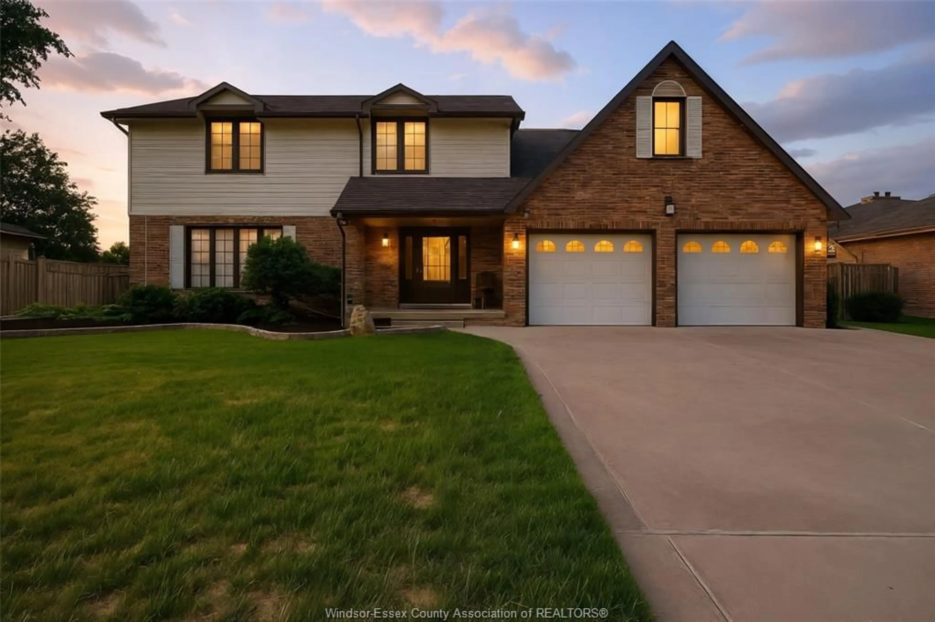 Home with brick exterior material, street for 2036 LESPERANCE Rd, Tecumseh Ontario N8N 2N4