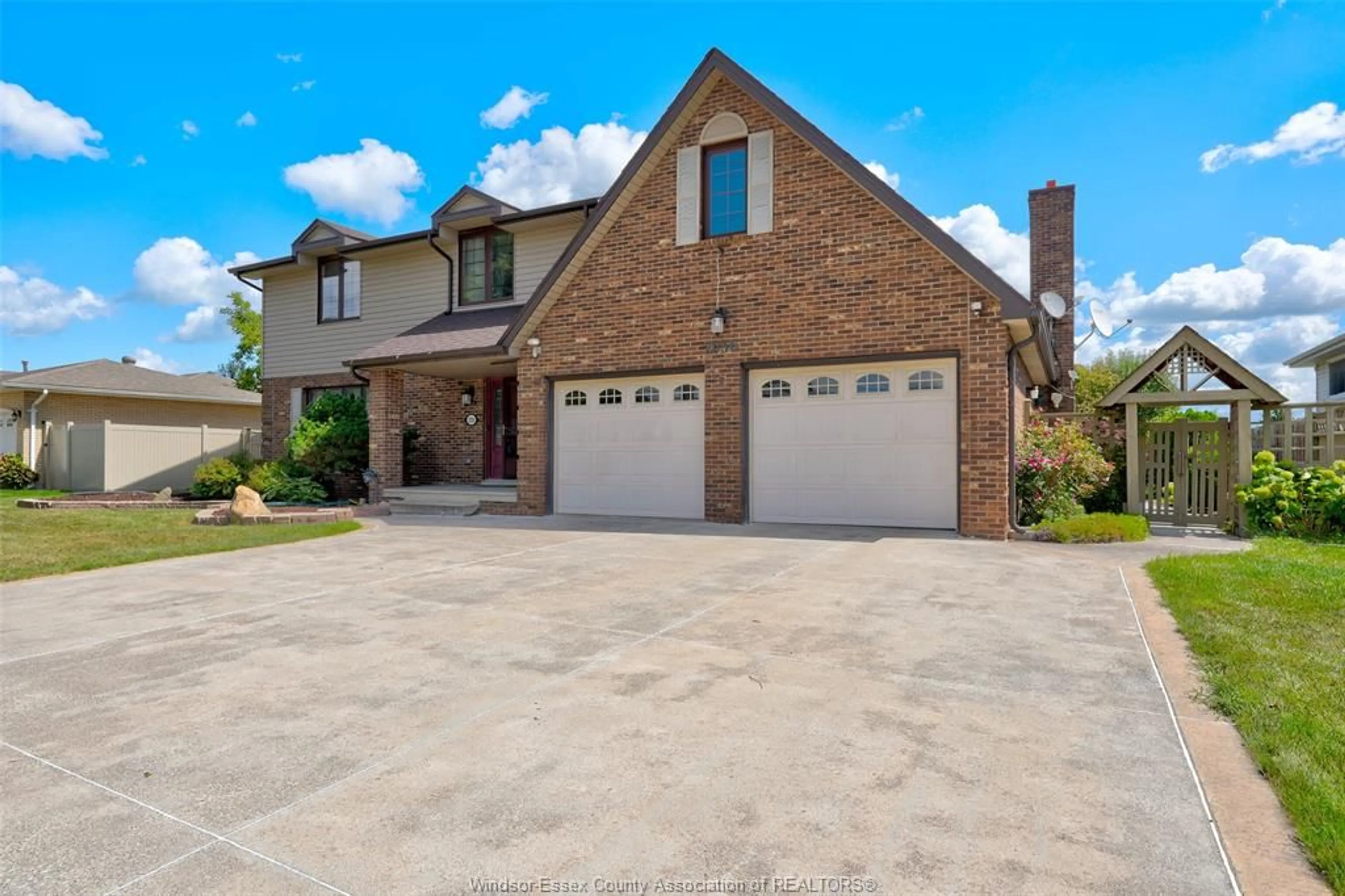 Home with brick exterior material, street for 2036 LESPERANCE Rd, Tecumseh Ontario N8N 2N4