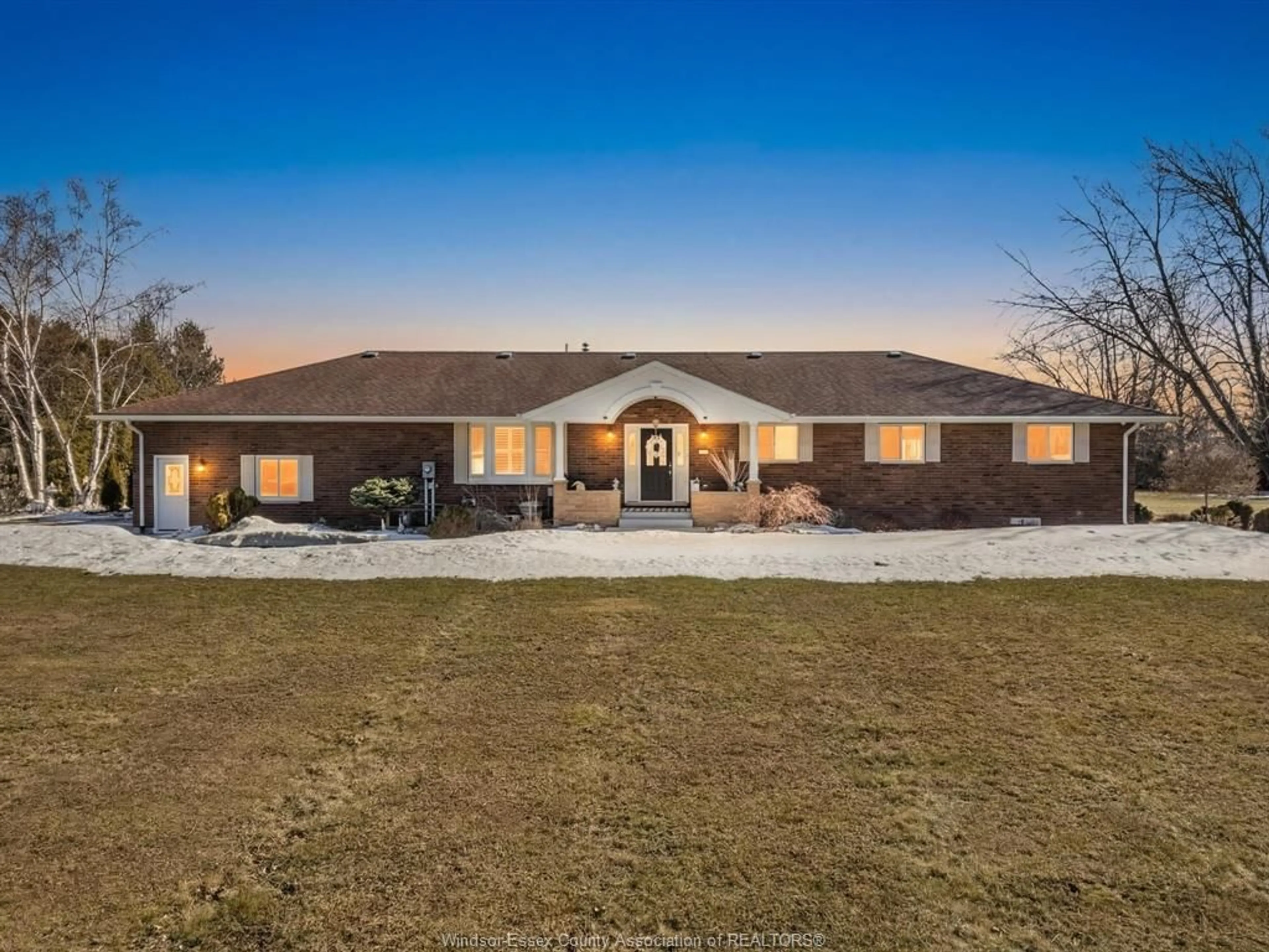 A pic from outside/outdoor area/front of a property/back of a property/a pic from drone, unknown for 7150 Talbot Trail, Blenheim Ontario N0P 1A0