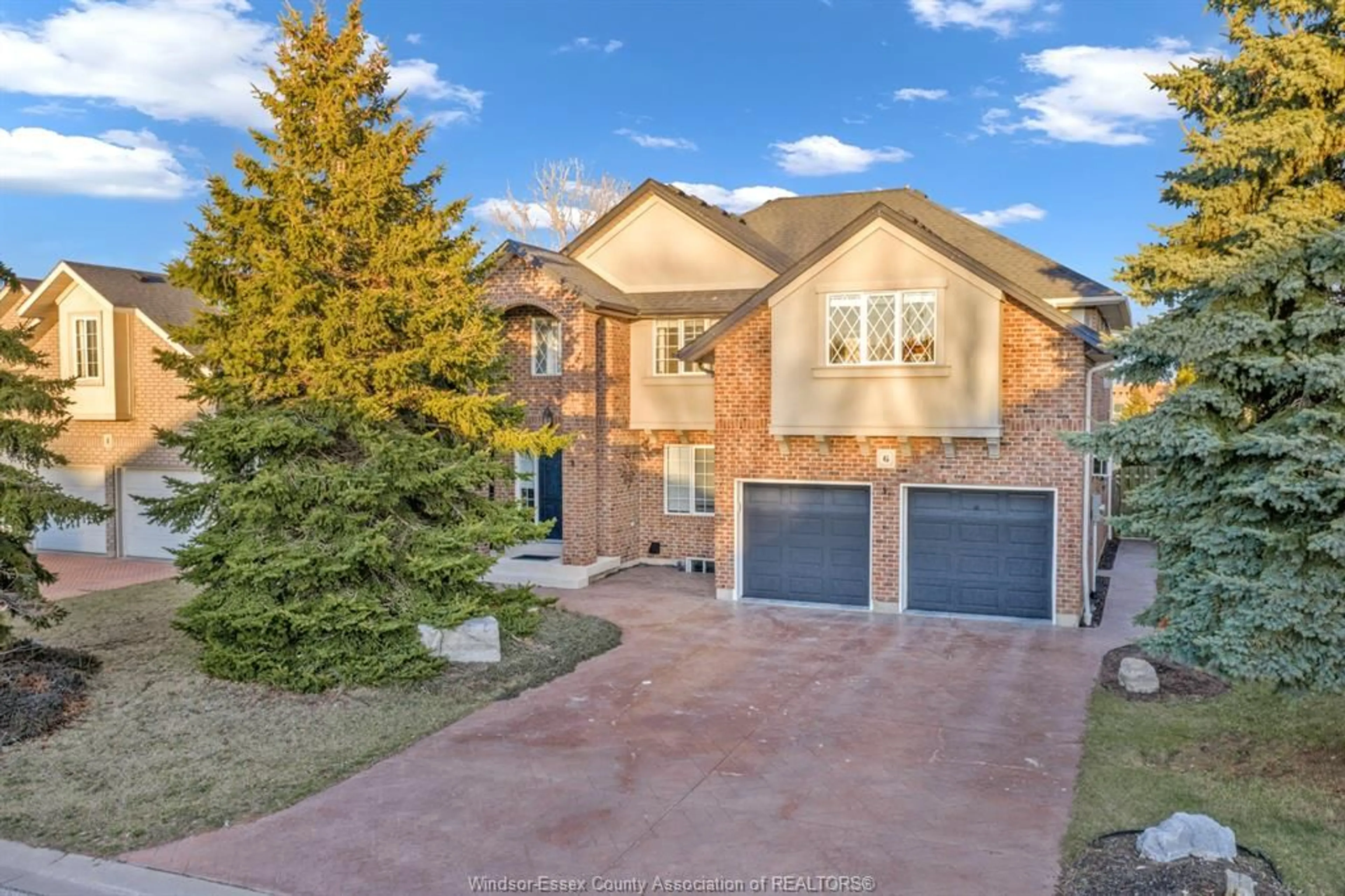 Home with brick exterior material, street for 6 MARIE Cres, Leamington Ontario N8H 5J2