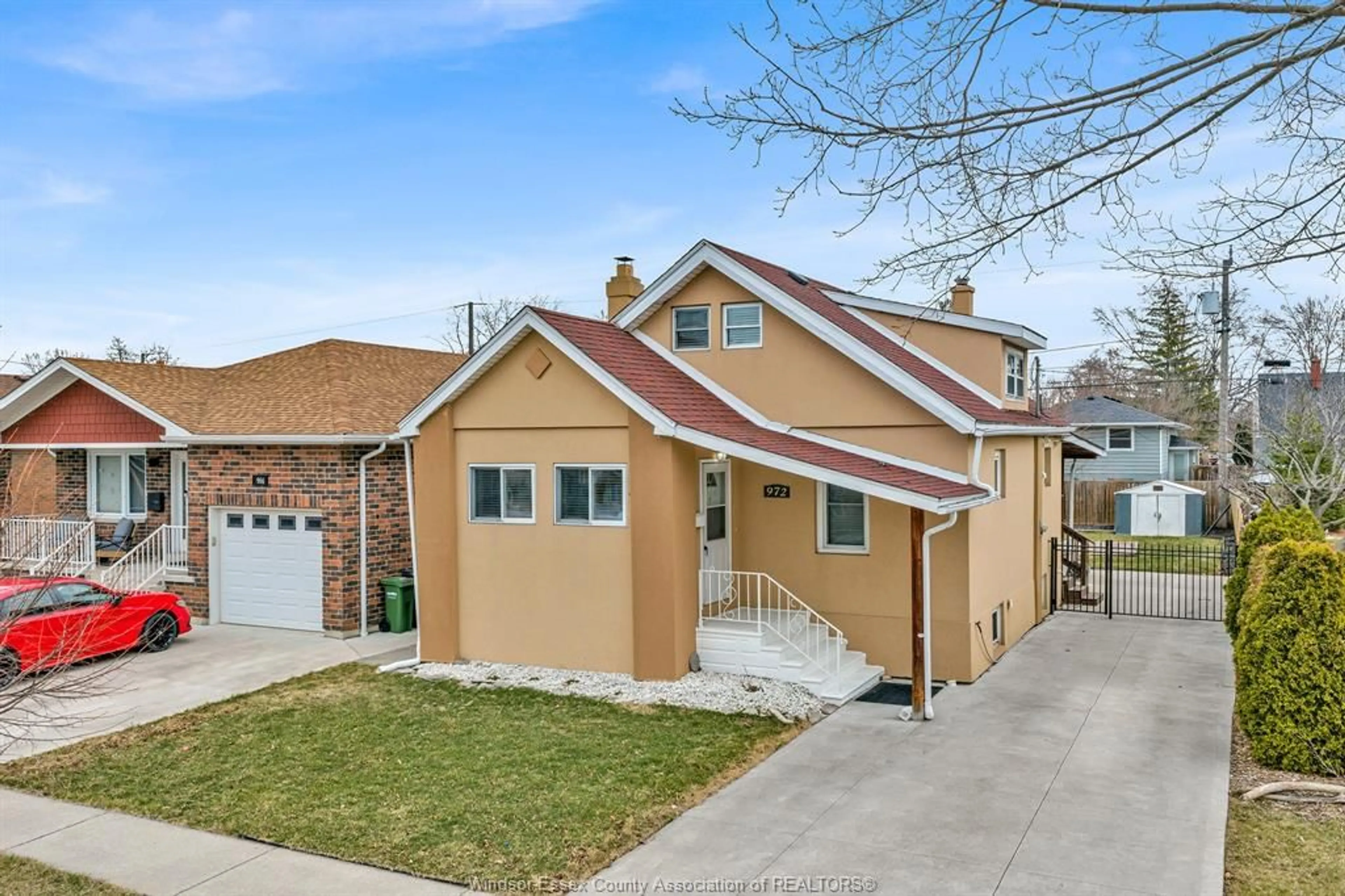 Home with brick exterior material, street for 972 ESDRAS Ave, Windsor Ontario N8S 2M9