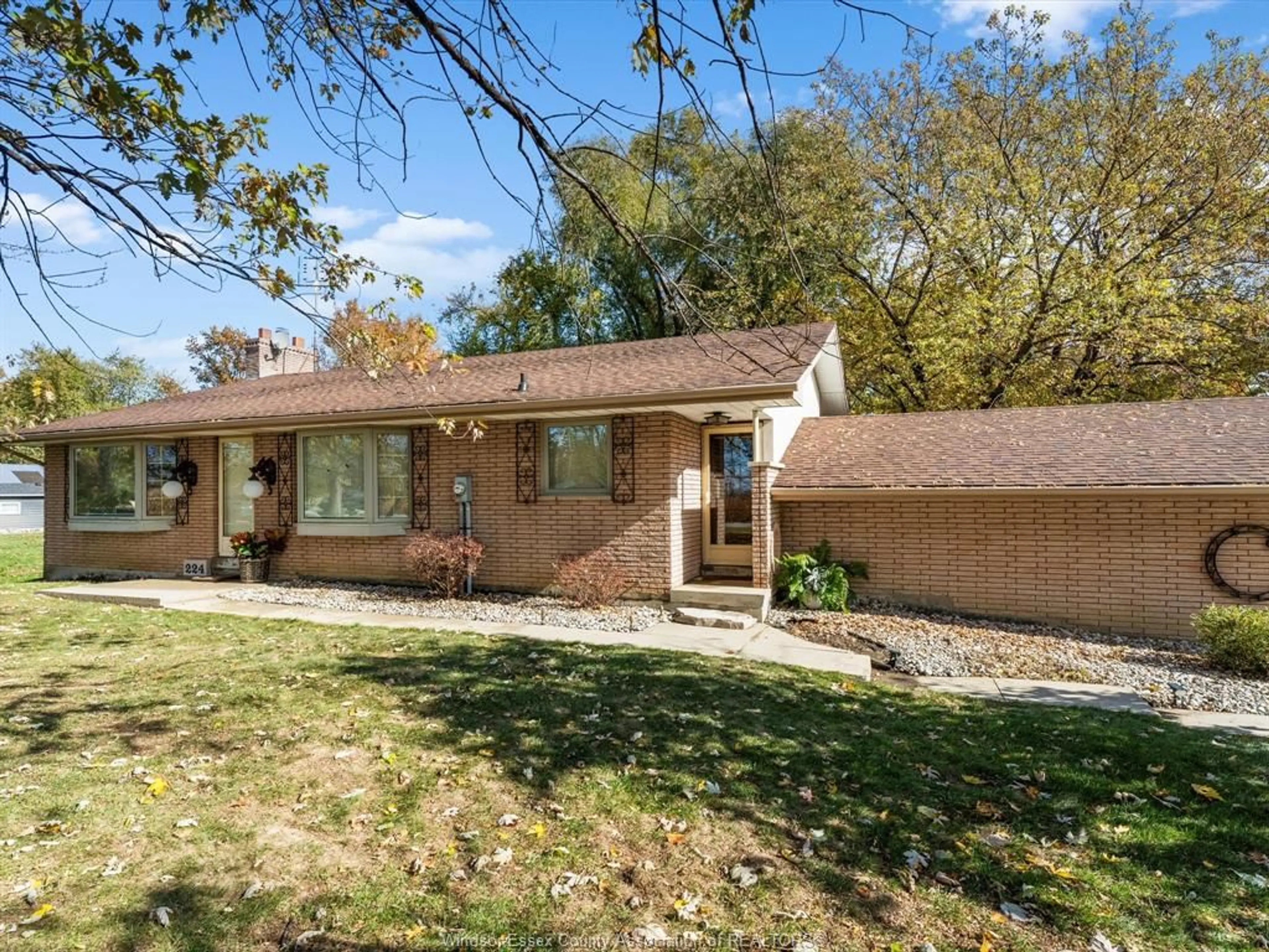 Home with brick exterior material, street for 224 WEST PIKE CREEK, Lakeshore Ontario N8N 2L9