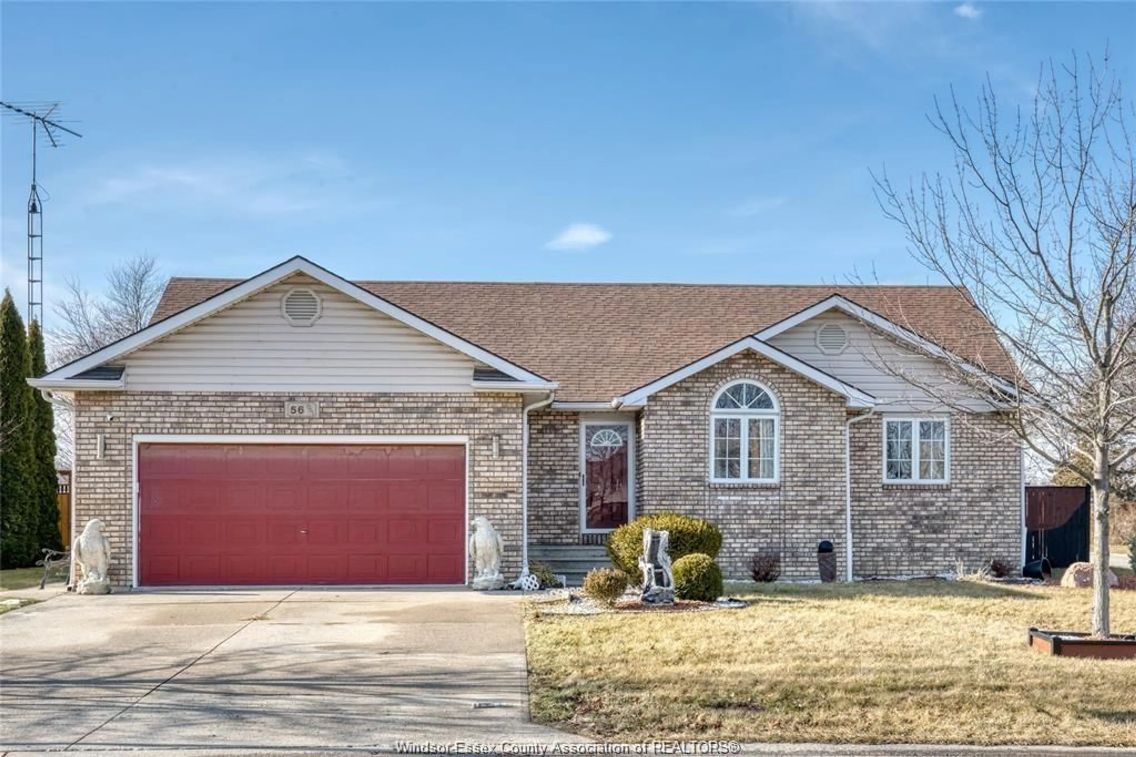 Home with brick exterior material, street for 56 ROSE Ave, Tilbury Ontario N0P 2L0