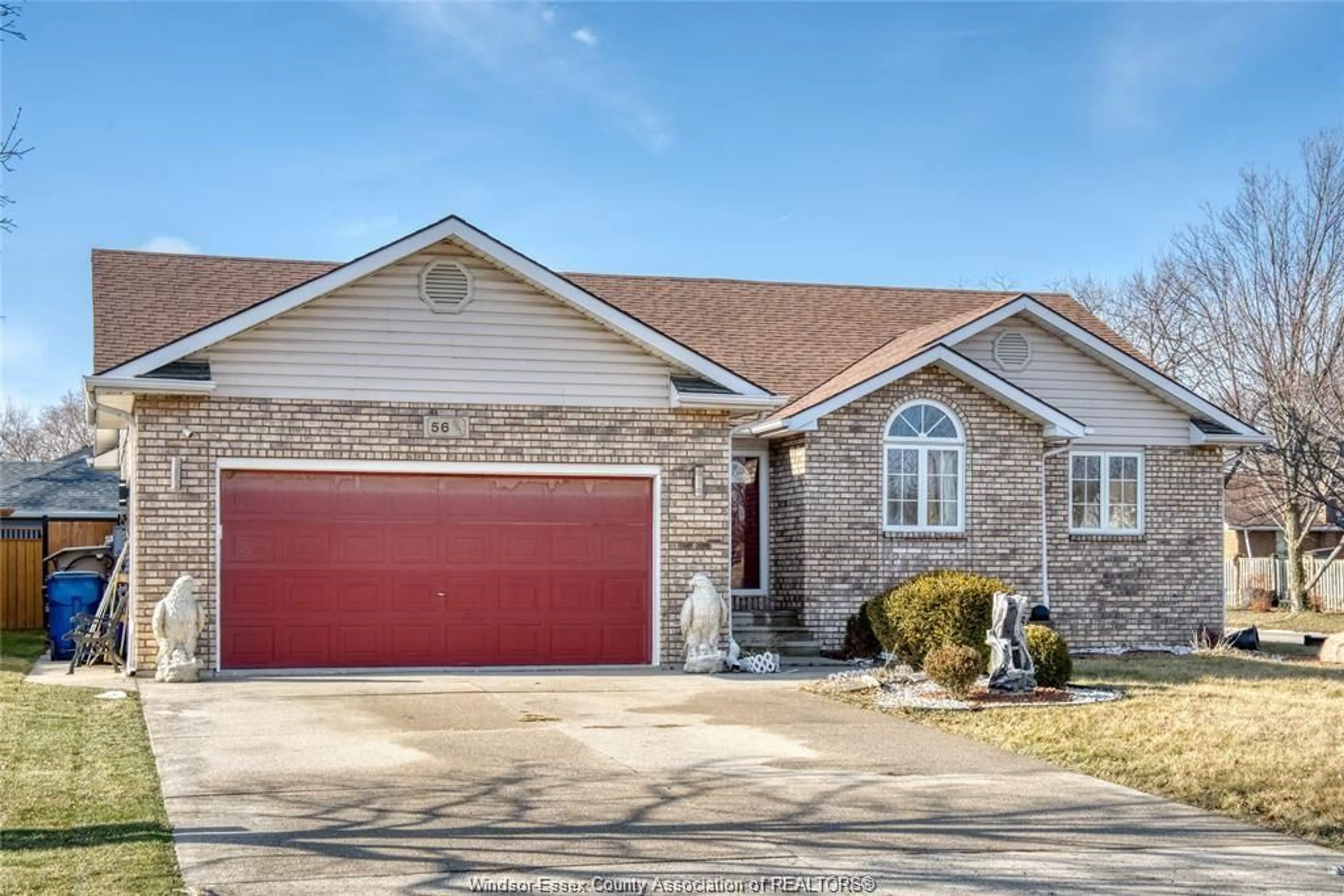 Home with brick exterior material, street for 56 ROSE Ave, Tilbury Ontario N0P 2L0