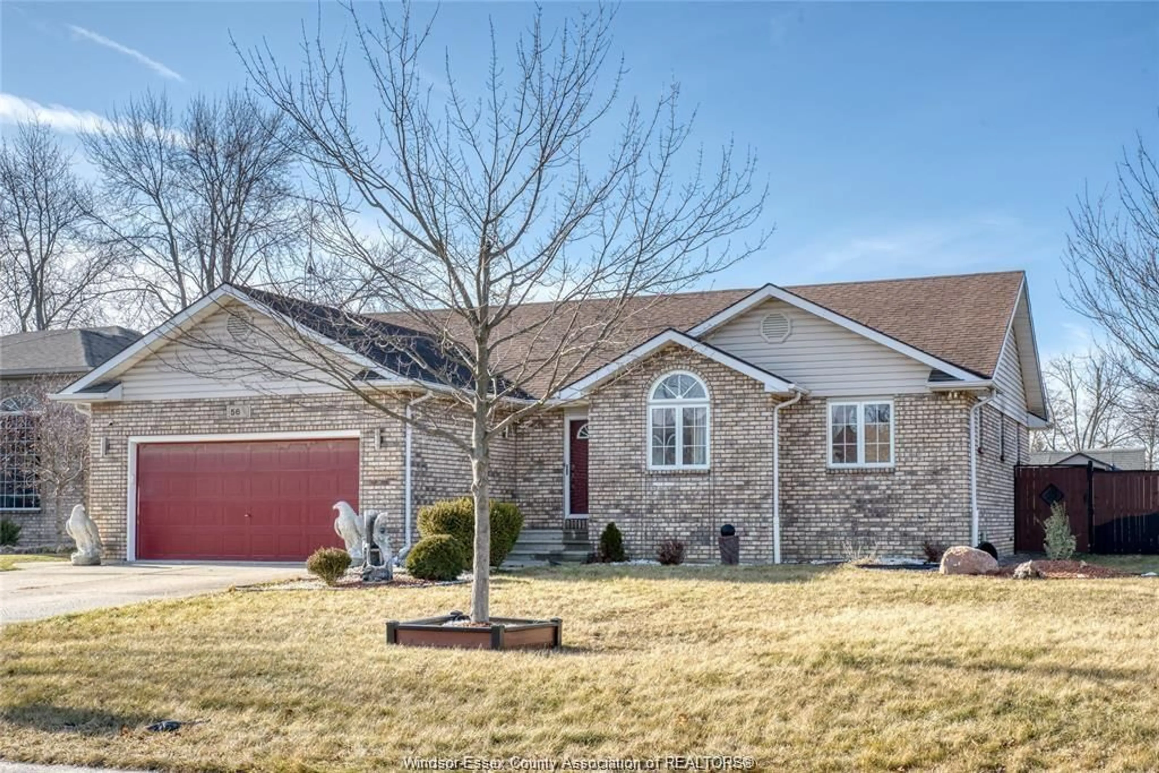 Home with brick exterior material, street for 56 ROSE Ave, Tilbury Ontario N0P 2L0