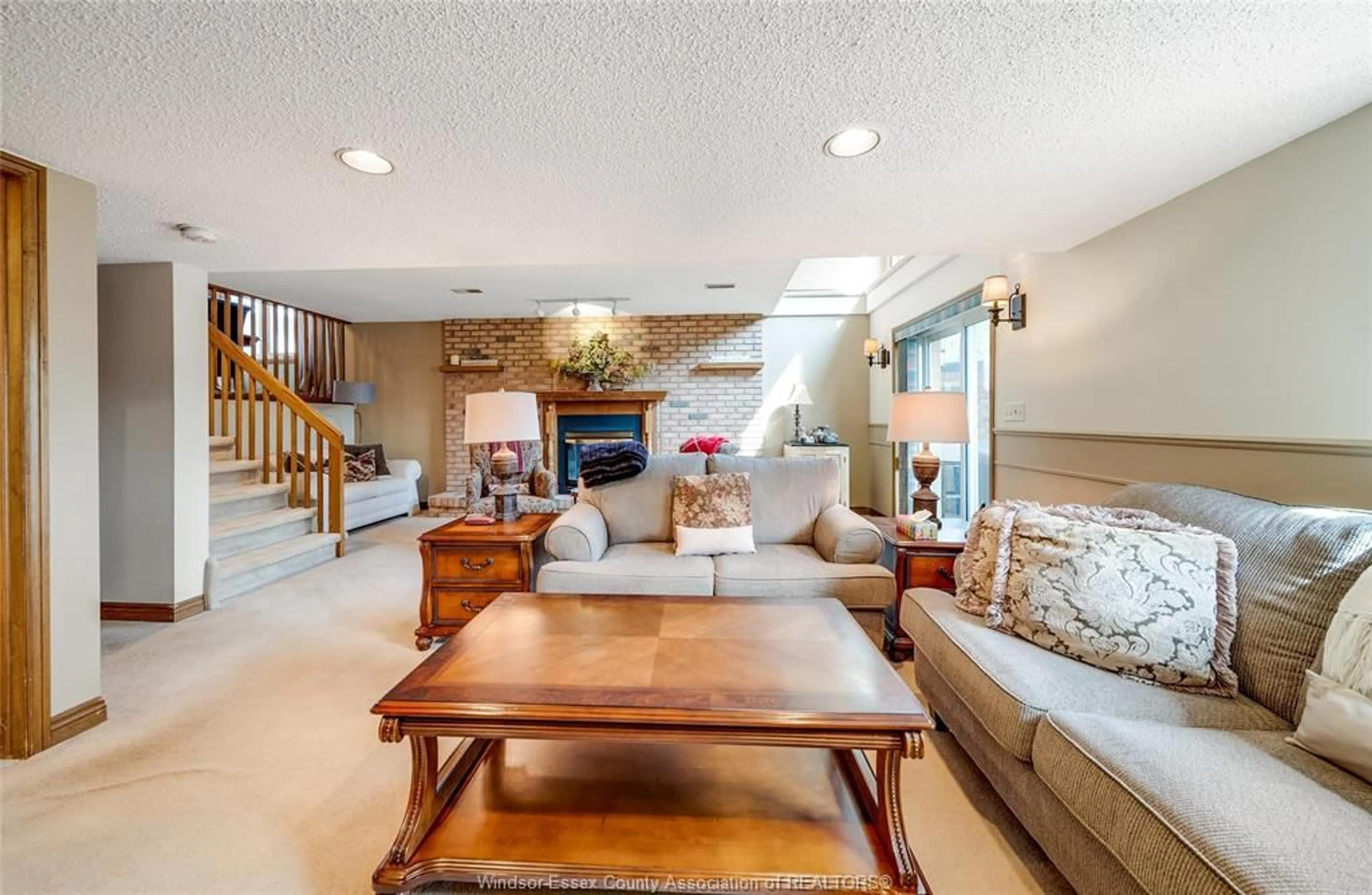 Living room with furniture, unknown for 468 AMBERLY, Tecumseh Ontario N8N 3M3