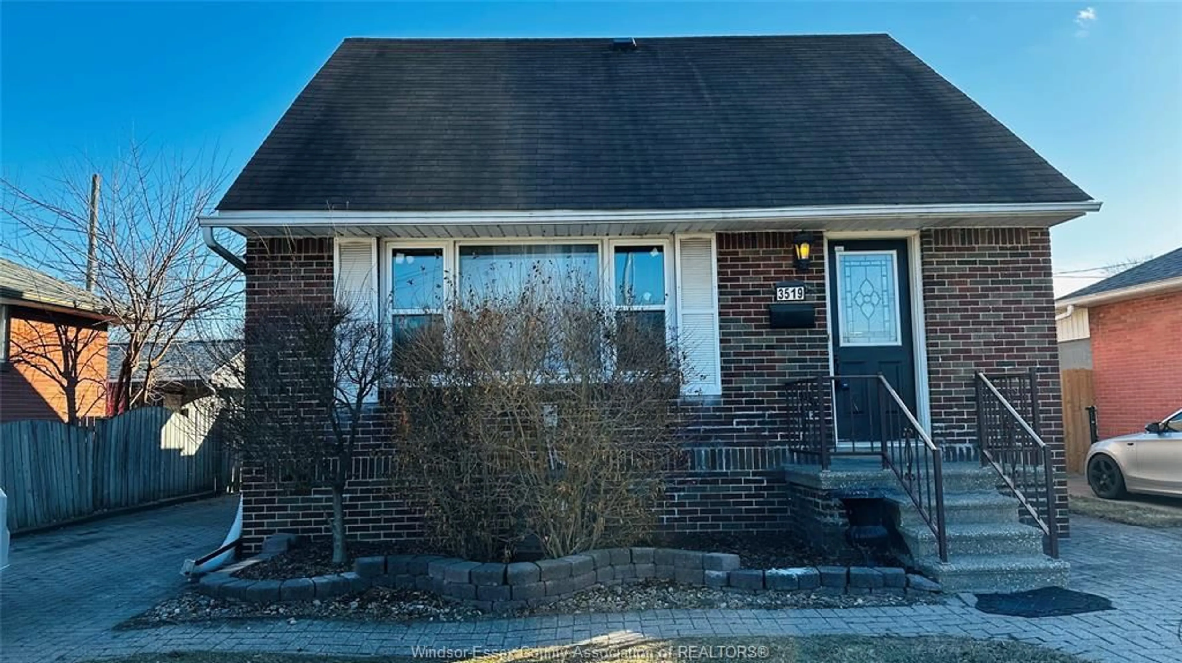 Home with brick exterior material, street for 3519 TECUMSEH Rd, Windsor Ontario N9C 2B6