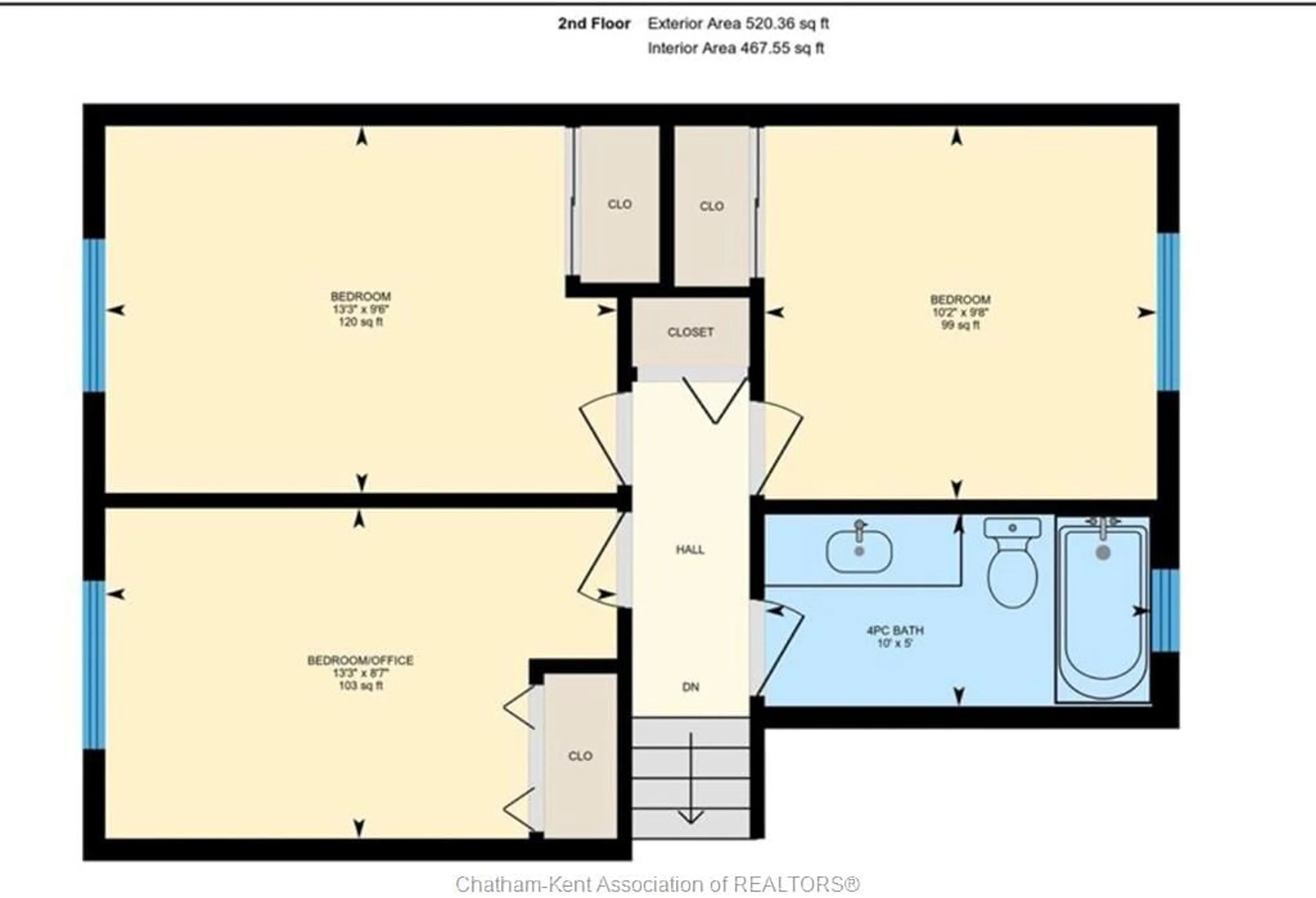 Floor plan for 63 PEIRONE Cres, Chatham Ontario N7L 4B7