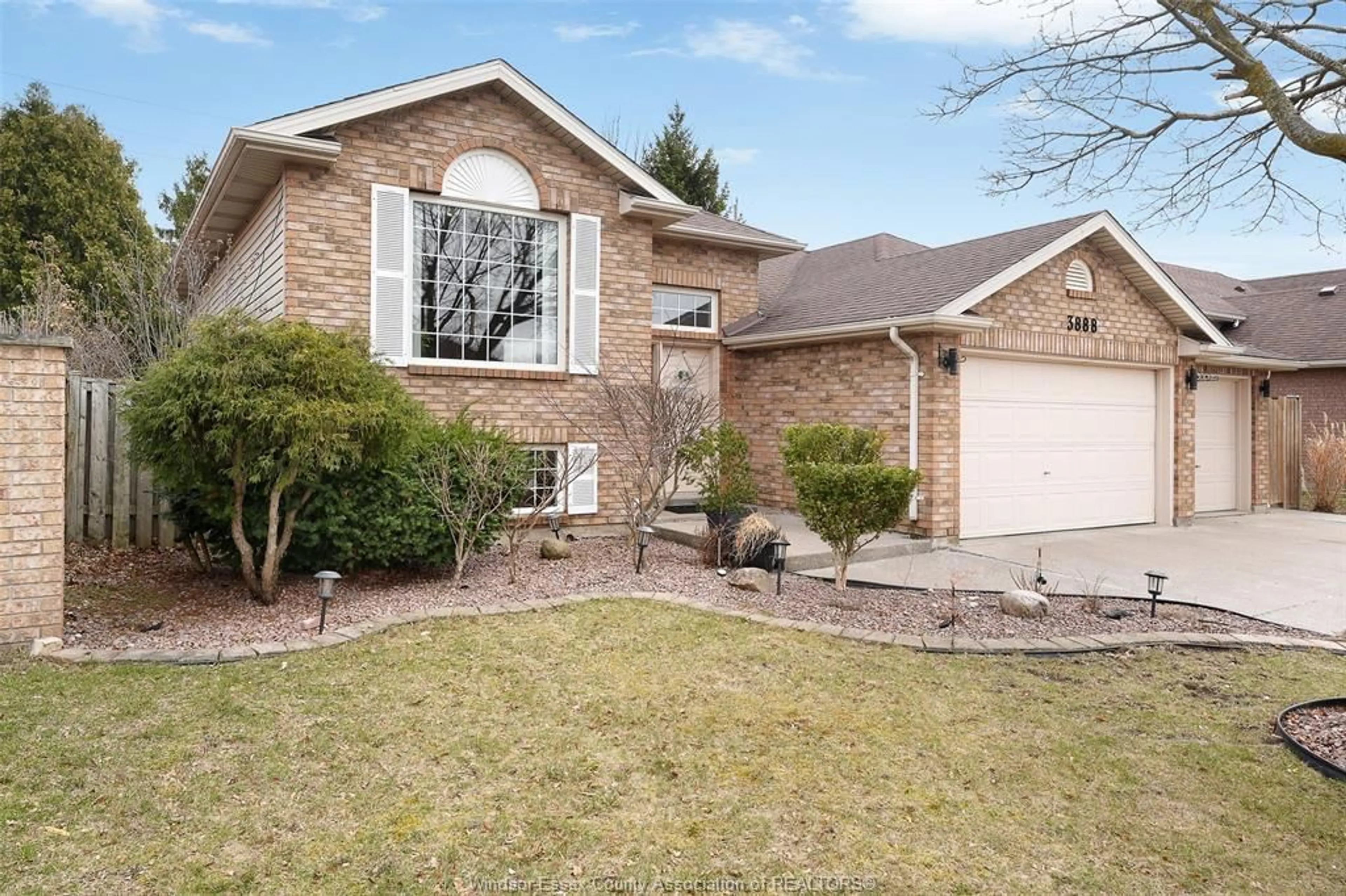 Home with brick exterior material, street for 3888 ARISTOTLE Cres, Windsor Ontario N9G 2N9