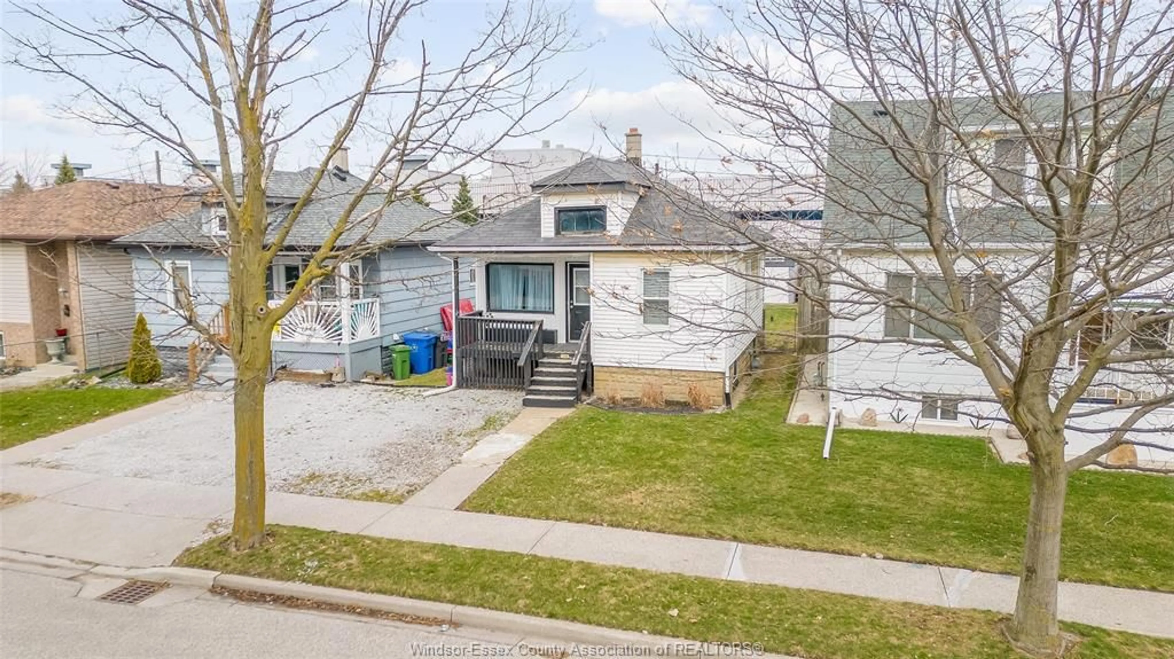 A pic from outside/outdoor area/front of a property/back of a property/a pic from drone, street for 1346 HENRY FORD CENTRE Dr, Windsor Ontario N8Y 2T5