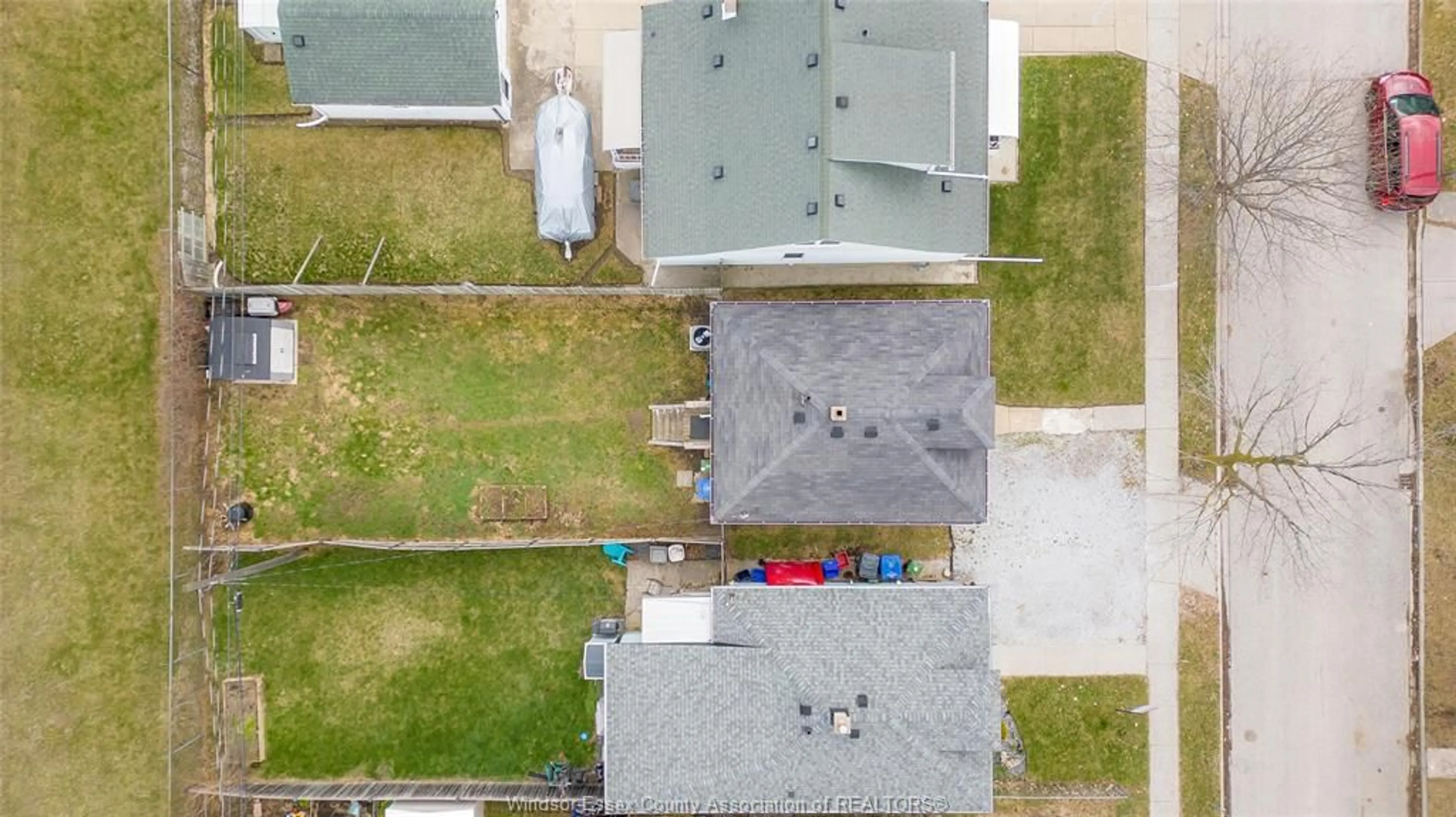 A pic from outside/outdoor area/front of a property/back of a property/a pic from drone, street for 1346 HENRY FORD CENTRE Dr, Windsor Ontario N8Y 2T5