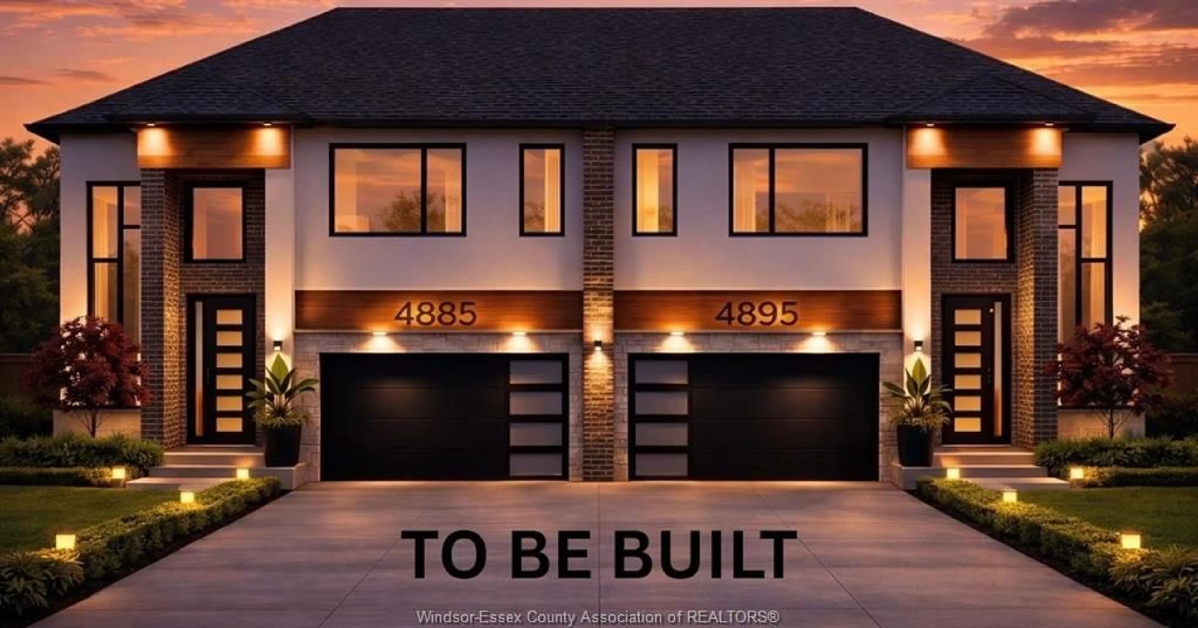 Home with brick exterior material, building for 4925 TERRA BELLA Dr, LaSalle Ontario N9H 0N1