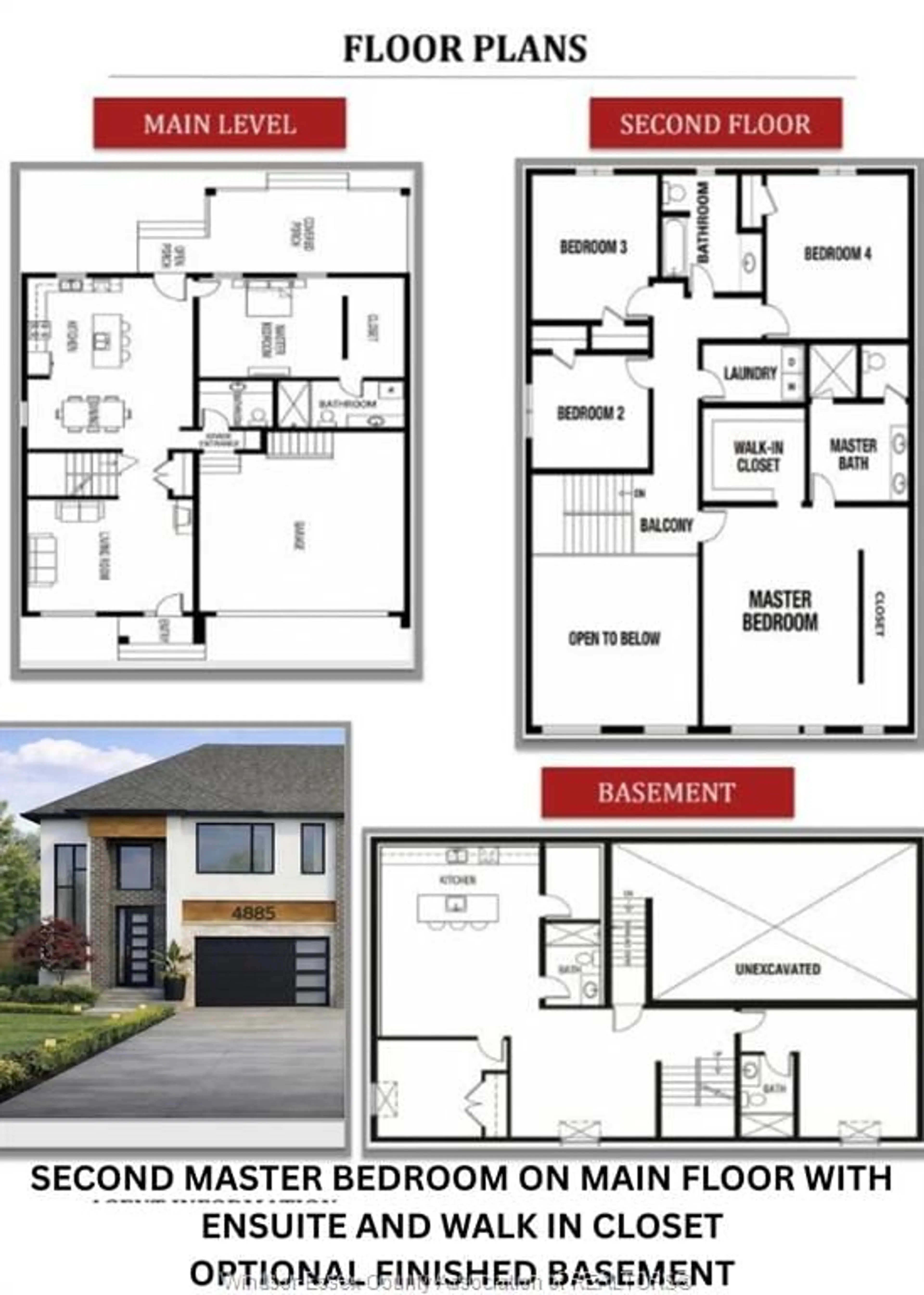 Floor plan for 4915 TERRA BELLA Dr, LaSalle Ontario N9H 0N1