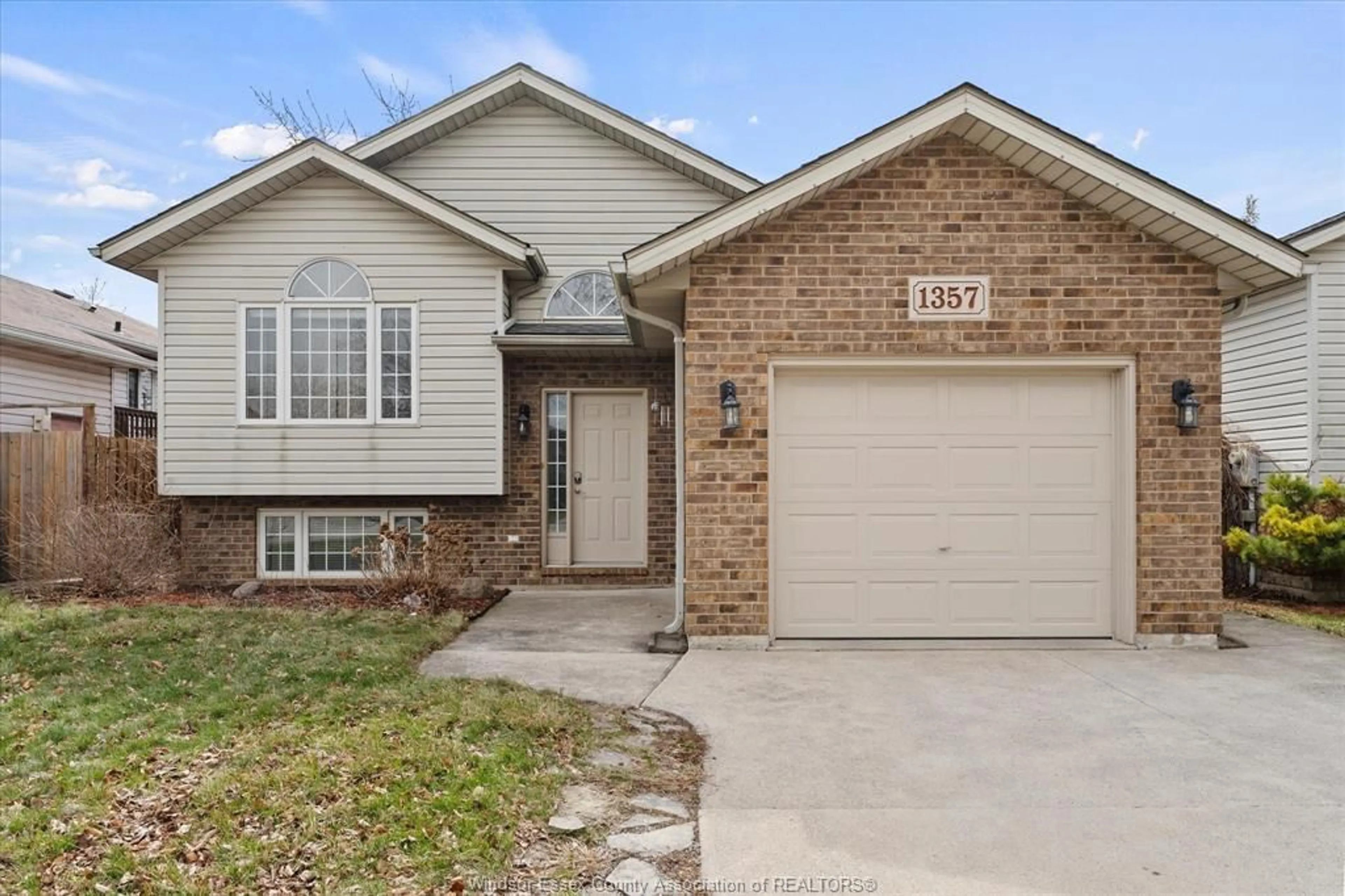 Home with brick exterior material, street for 1357 JESSOP St, Windsor Ontario N8W 5P4