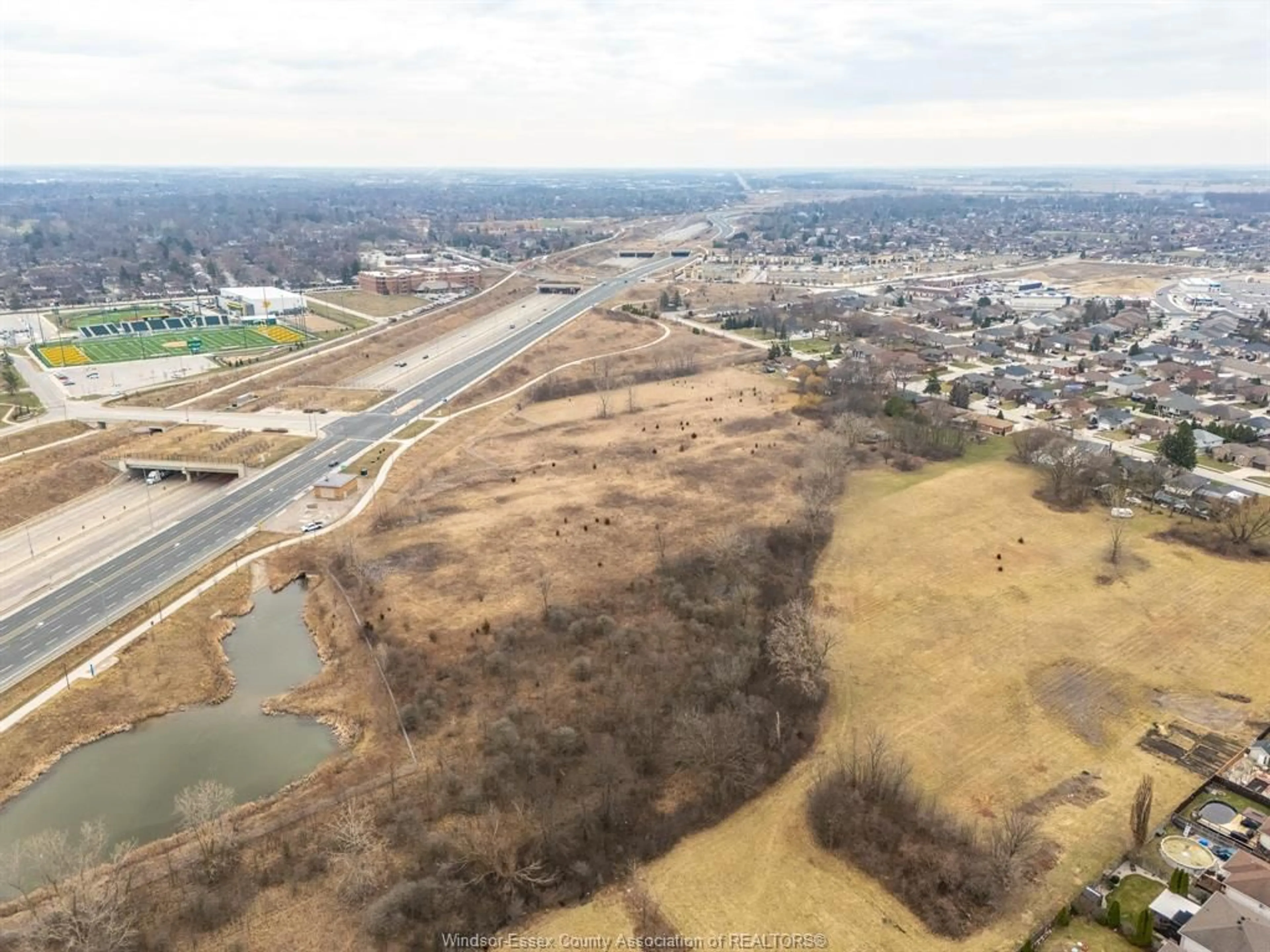 A pic from outside/outdoor area/front of a property/back of a property/a pic from drone, mountain view for V/L Randolph Ave, LaSalle Ontario N9H 1C1