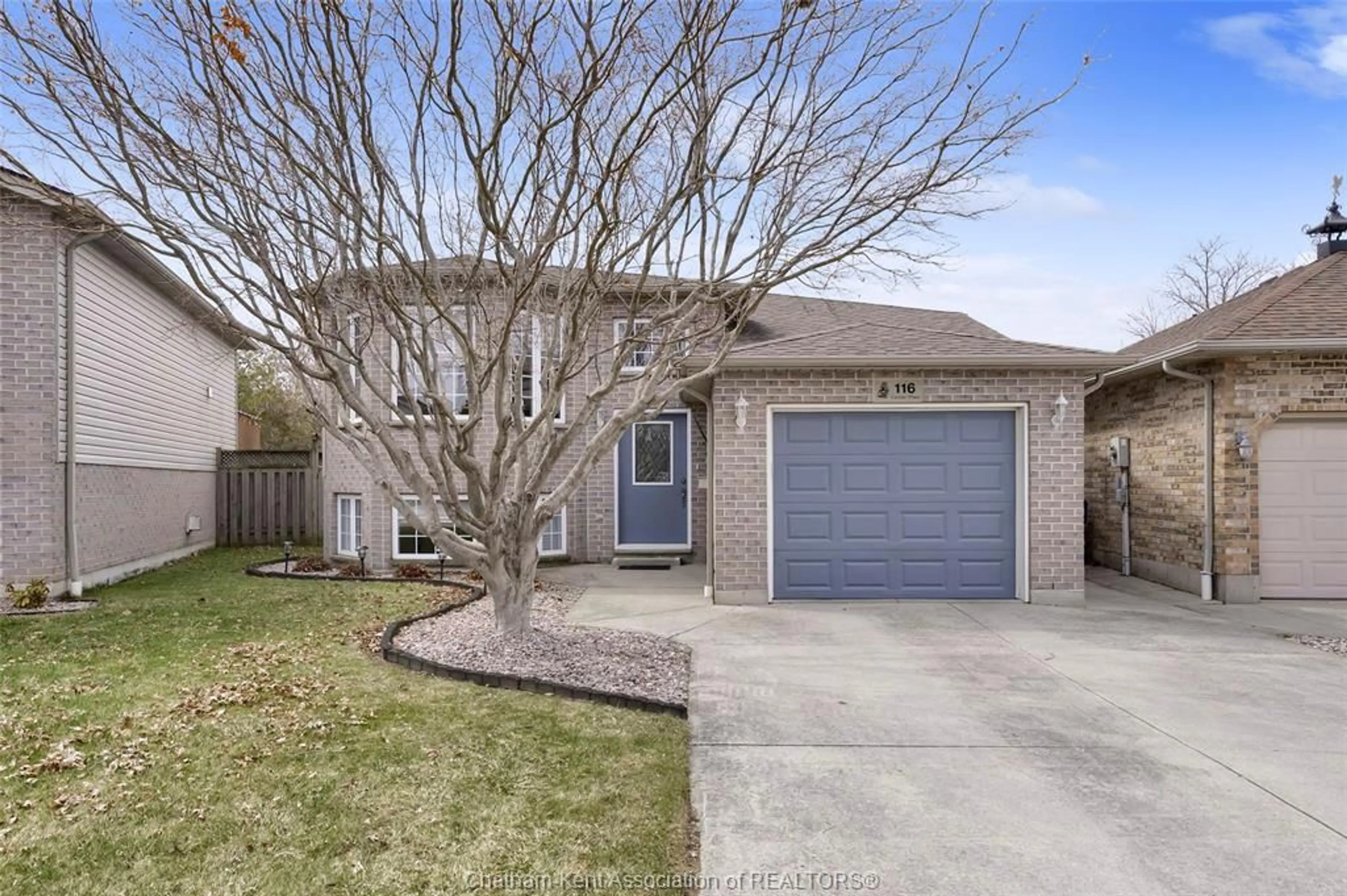 Home with brick exterior material, street for 116 Cartier Pl, Chatham Ontario N7L 5R1