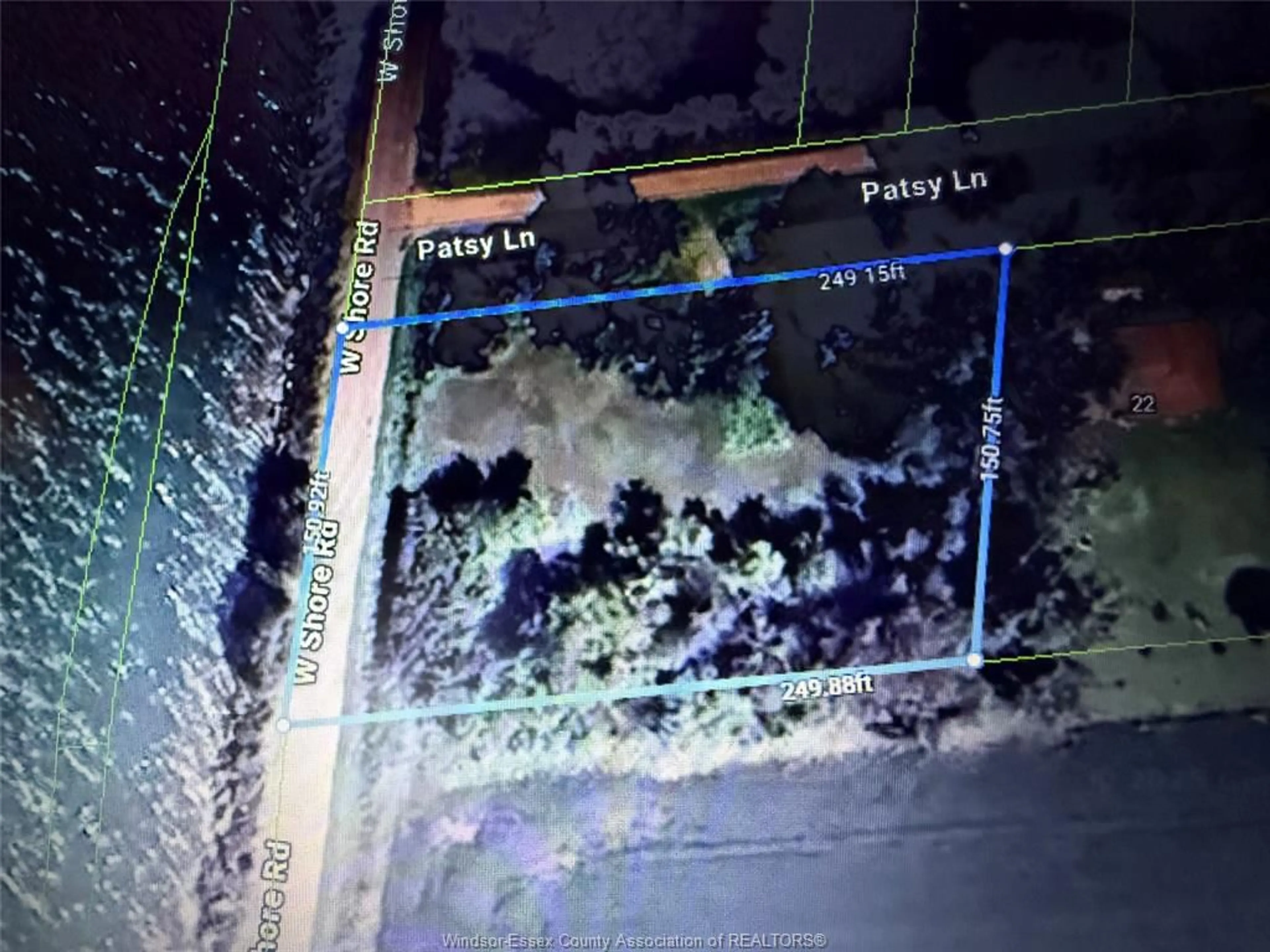 A pic from outside/outdoor area/front of a property/back of a property/a pic from drone, unknown for 20 Patsy Lane, Pelee Island Ontario N0R 1M0