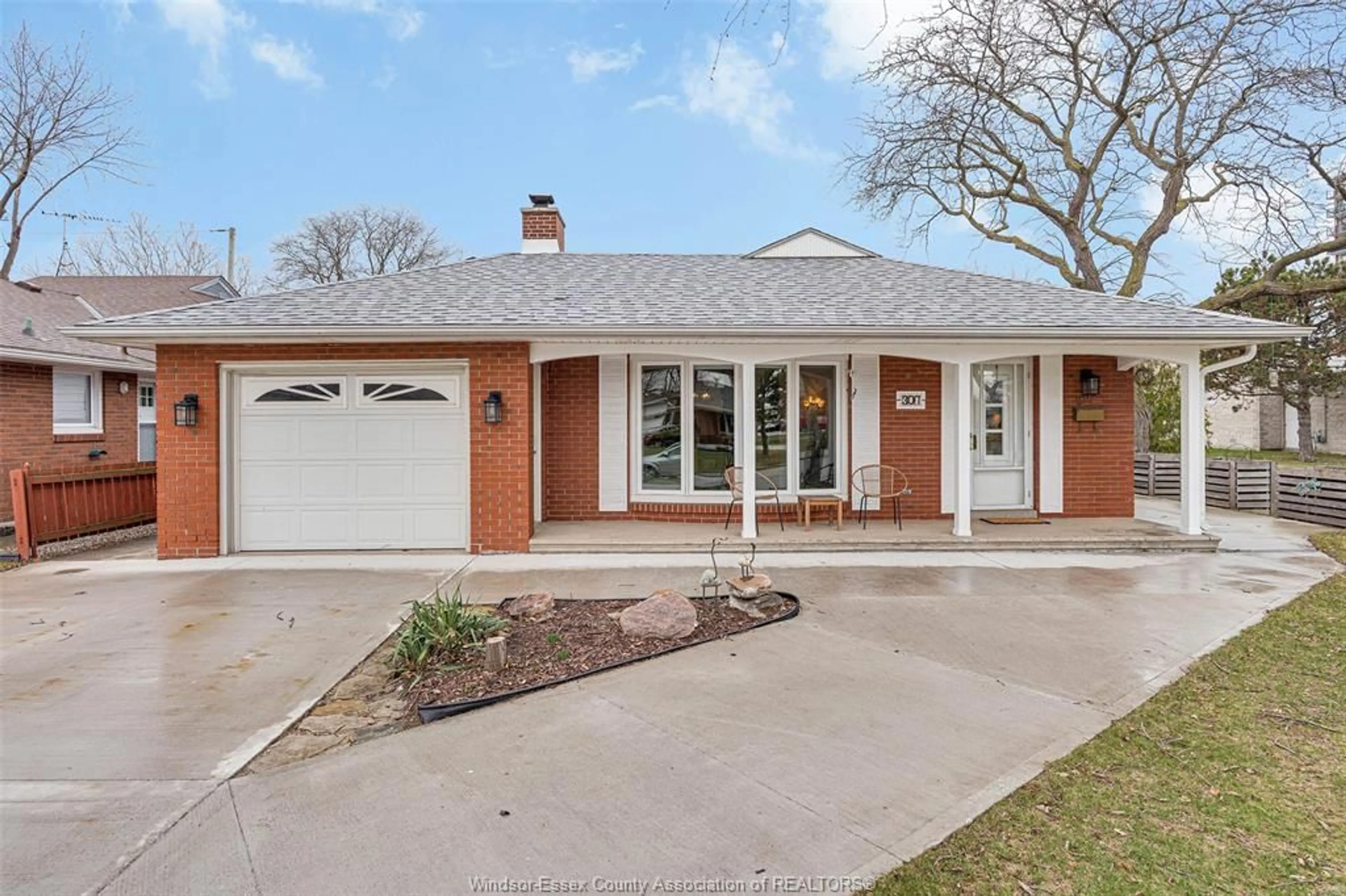 Home with brick exterior material, street for 307 BETTY Dr, Windsor Ontario N8S 3W9