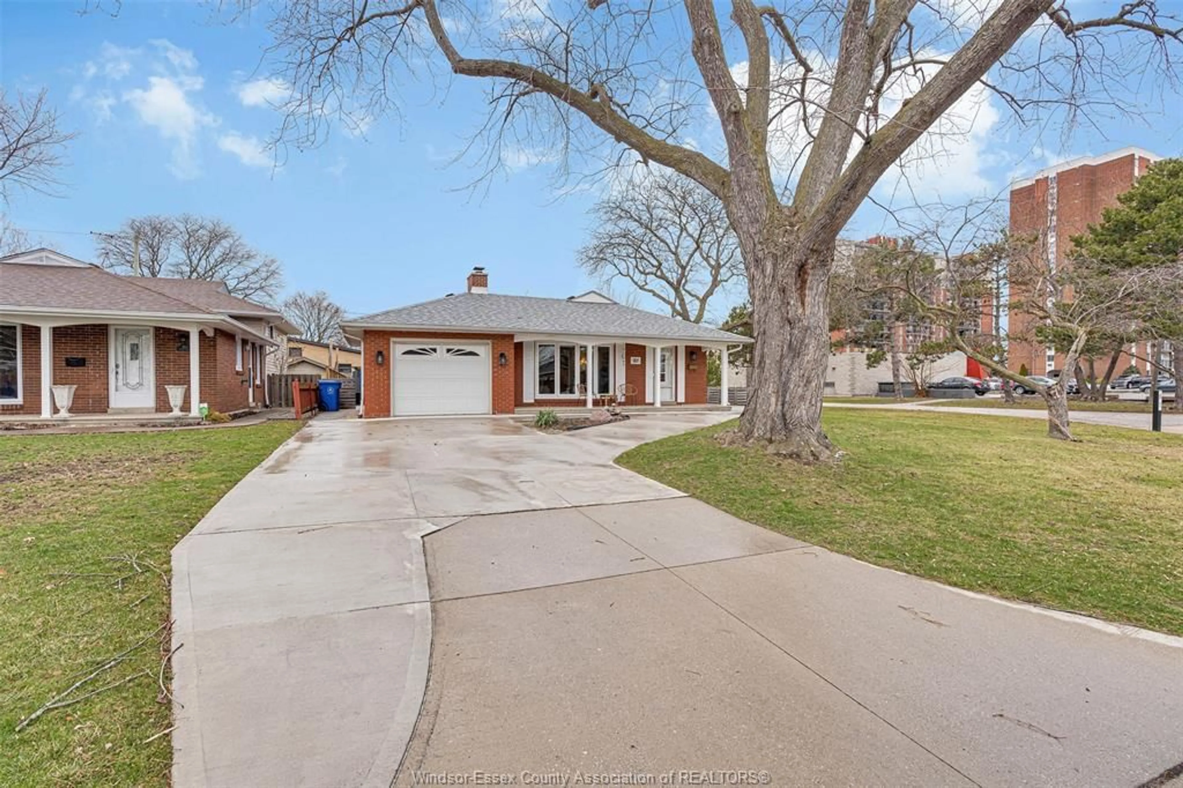 Home with brick exterior material, street for 307 BETTY Dr, Windsor Ontario N8S 3W9