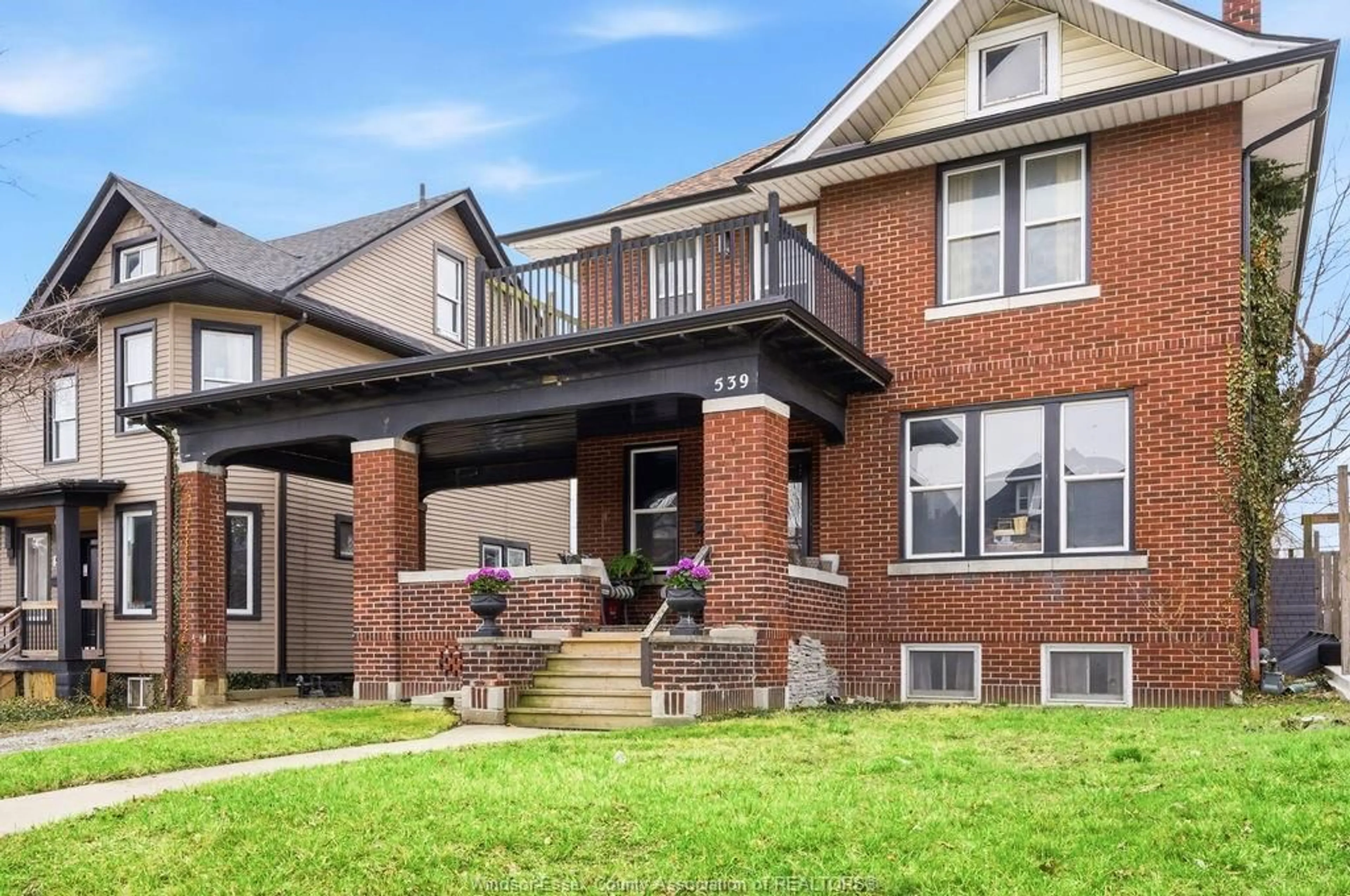Home with brick exterior material, street for 539 HALL Ave, Windsor Ontario N9A 2L7