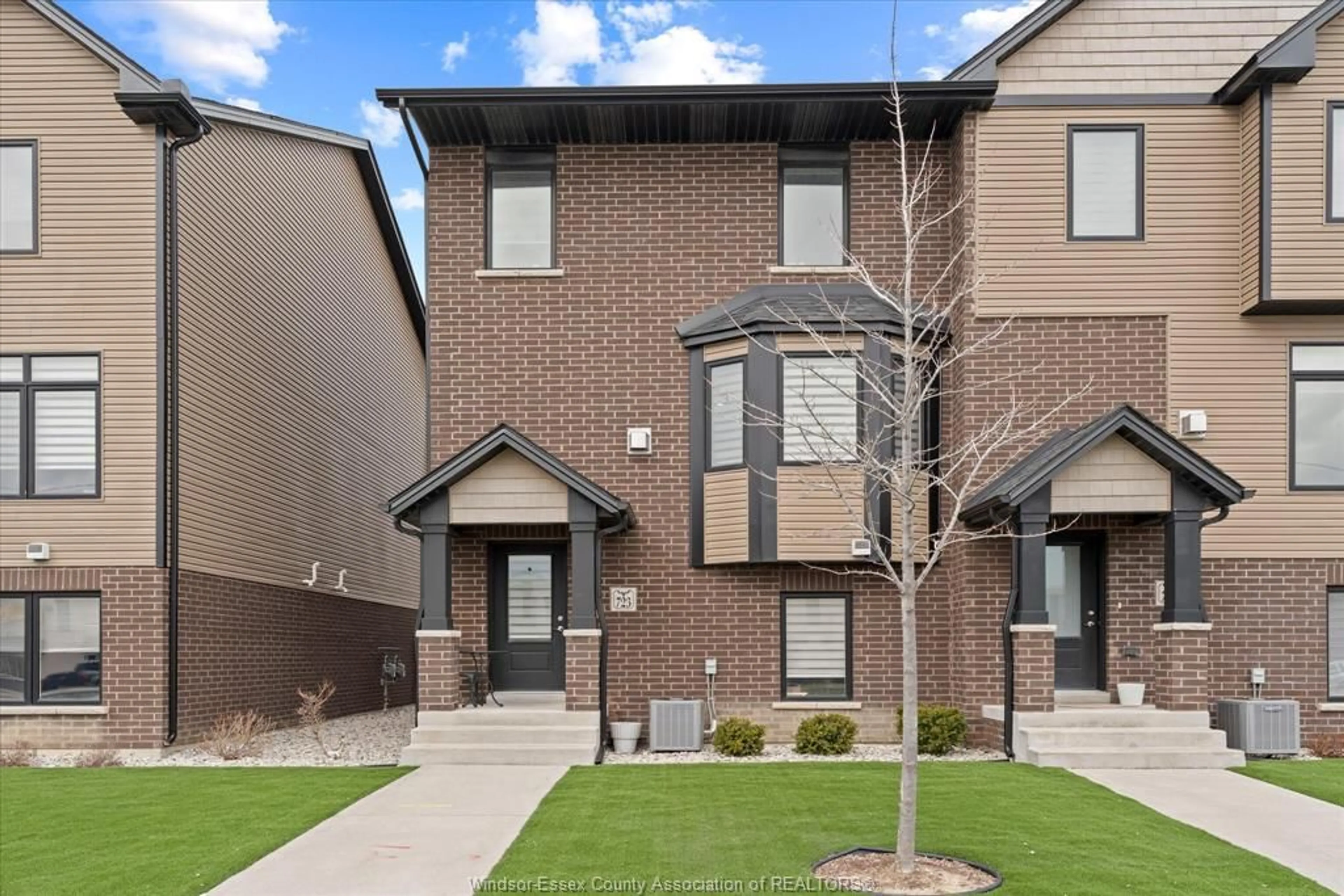 Home with brick exterior material, street for 723 BROWNSTONE Rd, Lakeshore Ontario N9K 0A8