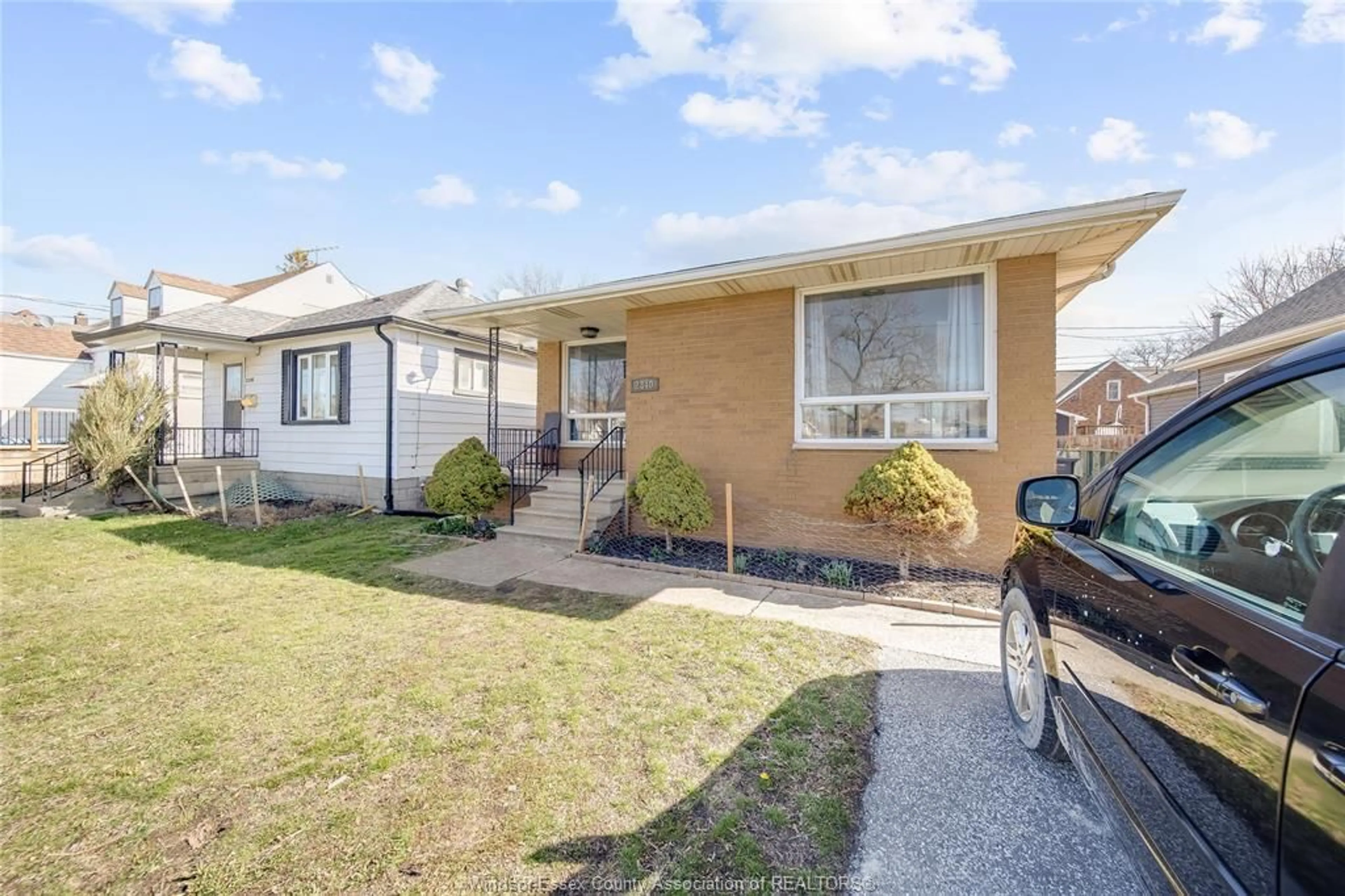 Home with vinyl exterior material, street for 2340 GEORGE Ave, Windsor Ontario N8W 4M4