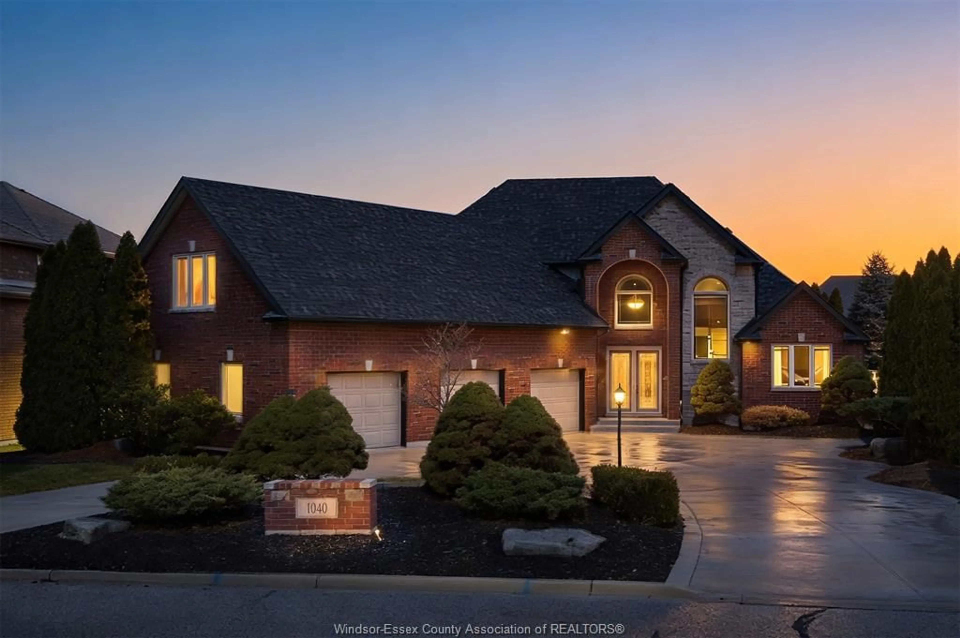 Home with brick exterior material, unknown for 1040 Chelsea Park Way, Lakeshore Ontario N8L 0W1