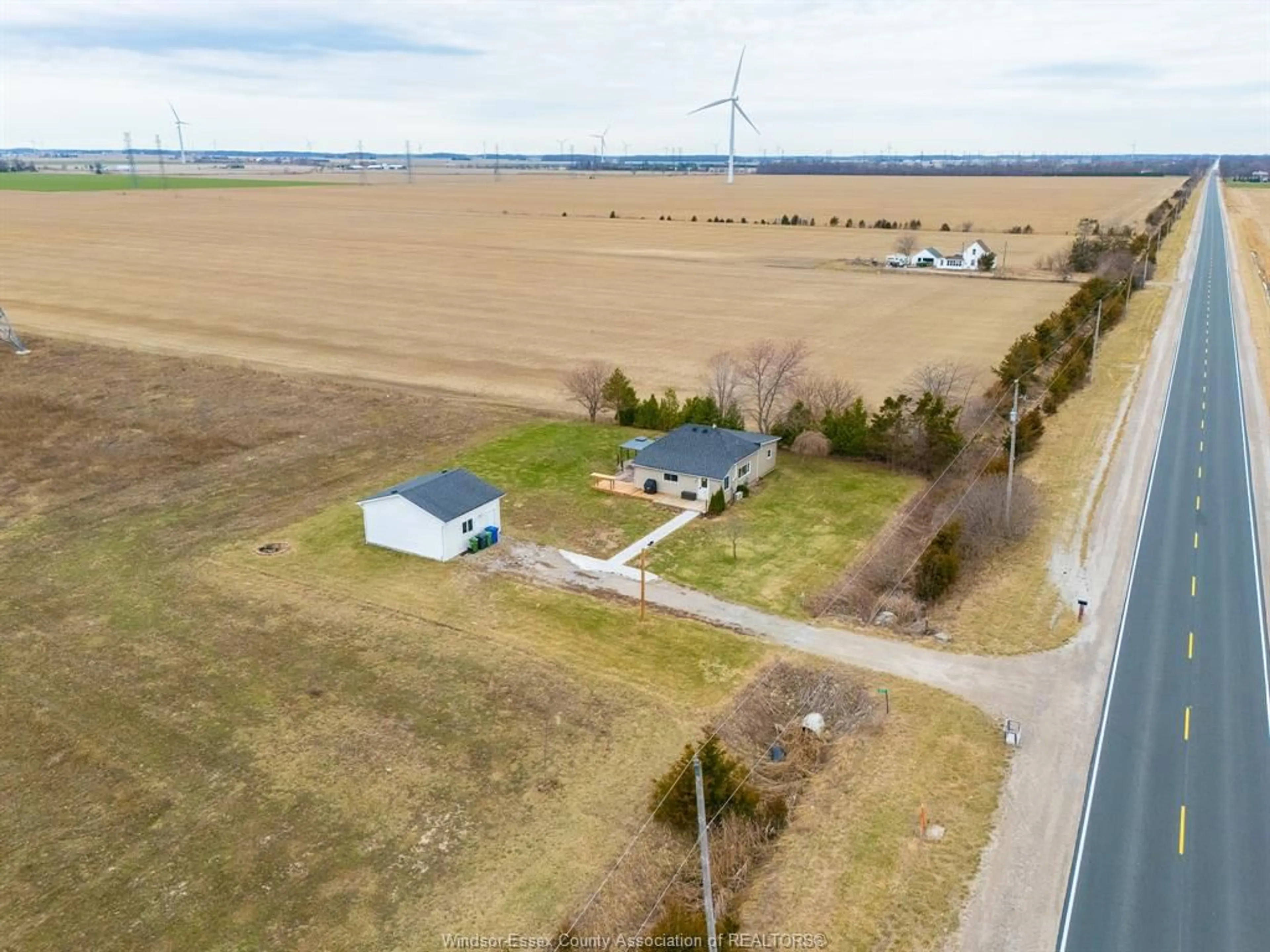 A pic from outside/outdoor area/front of a property/back of a property/a pic from drone, unknown for 3015 COUNTY RD 46, Lakeshore Ontario N0R 1R0