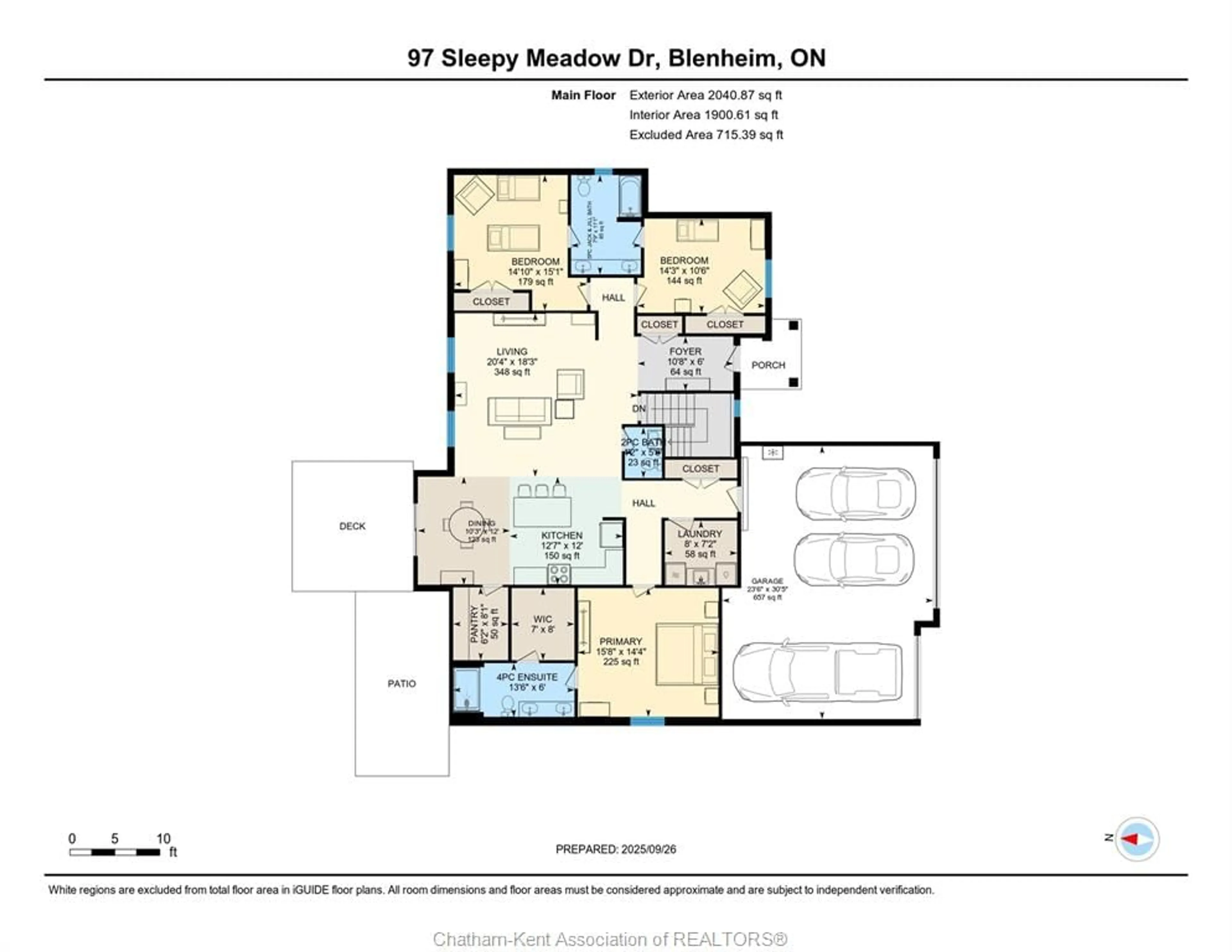 Floor plan for 97 SLEEPY MEADOW Dr, Blenheim Ontario N0P 1A0