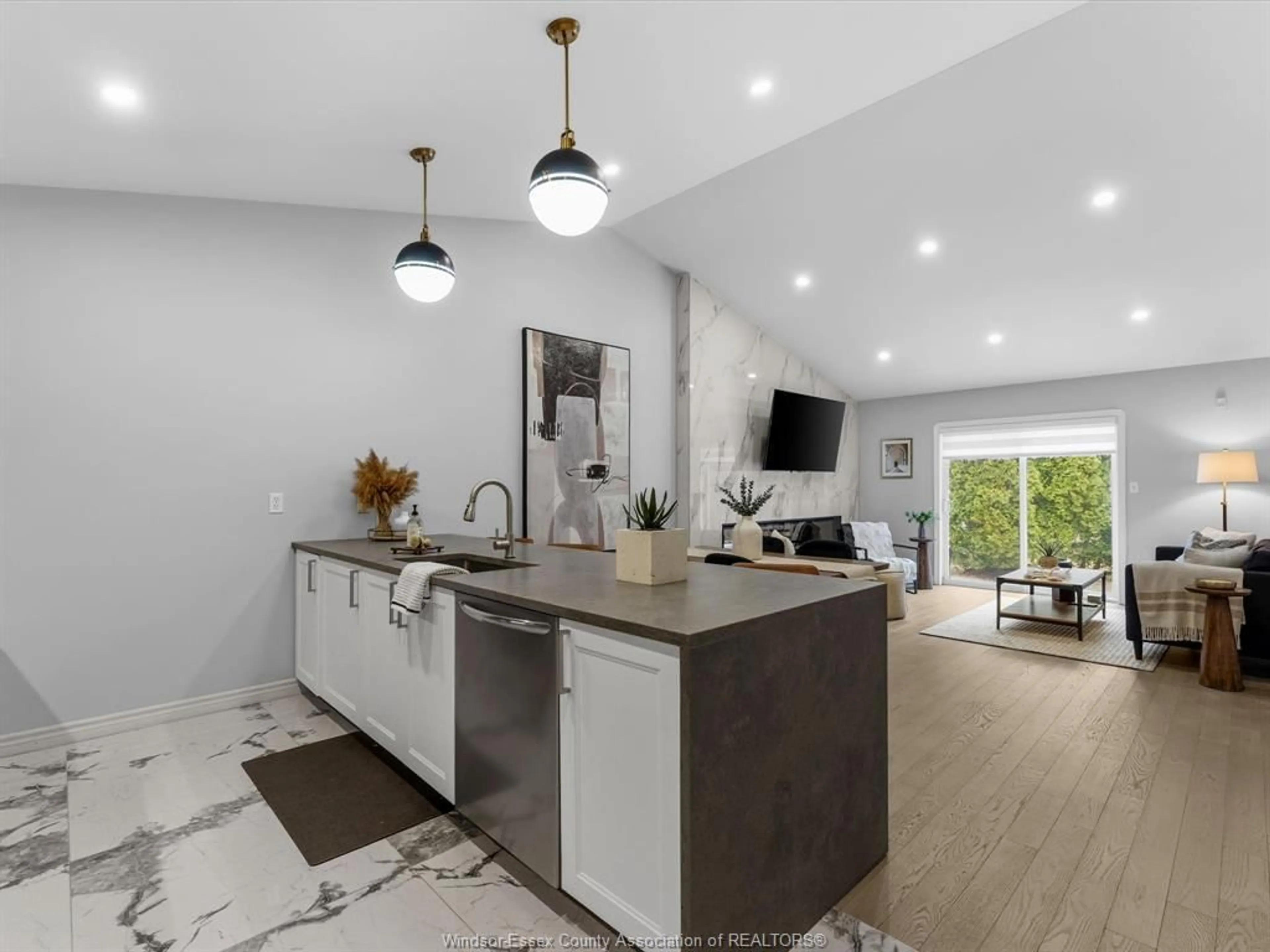 Open concept kitchen, unknown for 1942 Castleton Ave, Windsor Ontario N8P 1P6