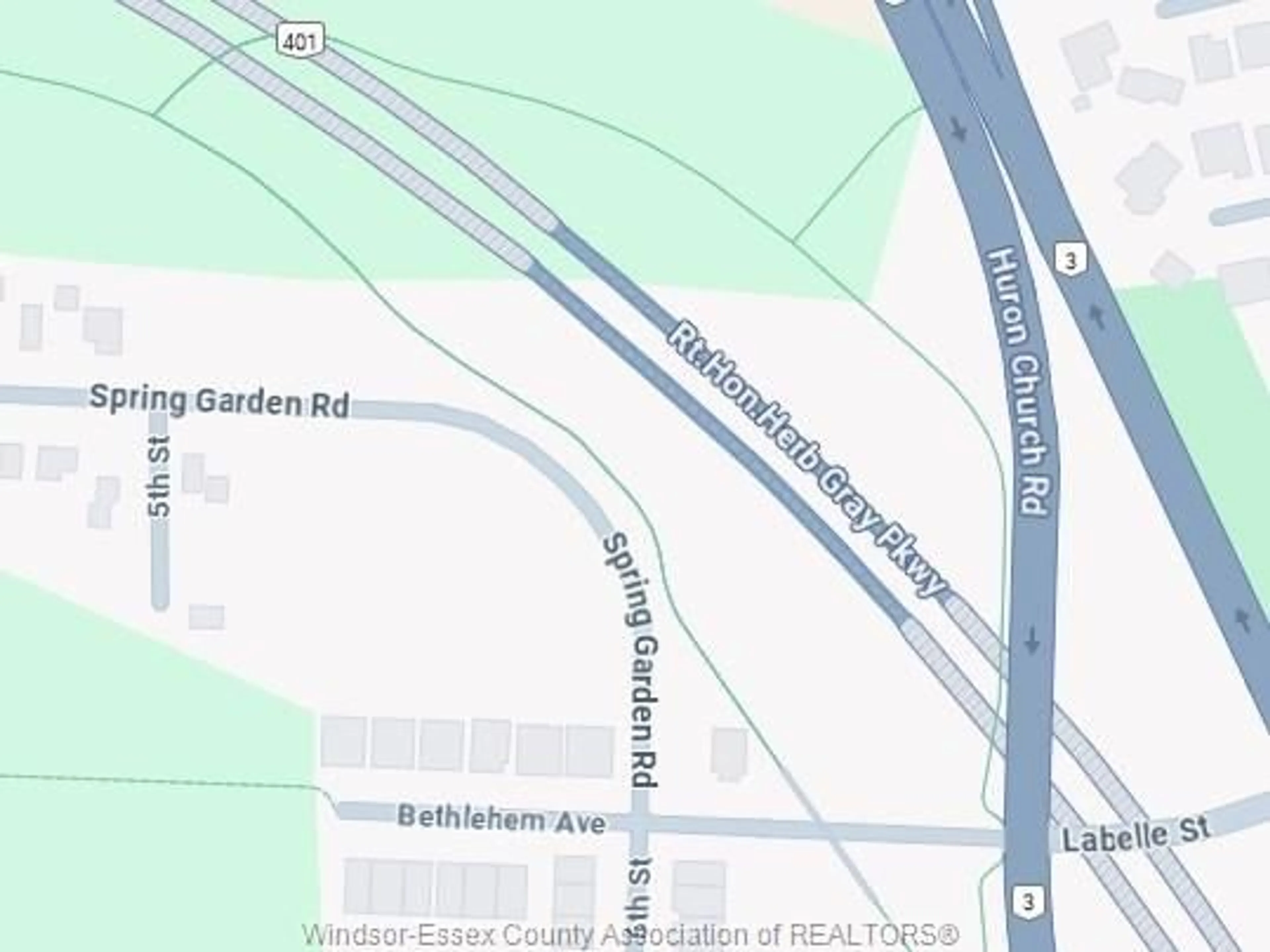 Picture of a map for V/L Bethlehem, Windsor Ontario N9E 4W7