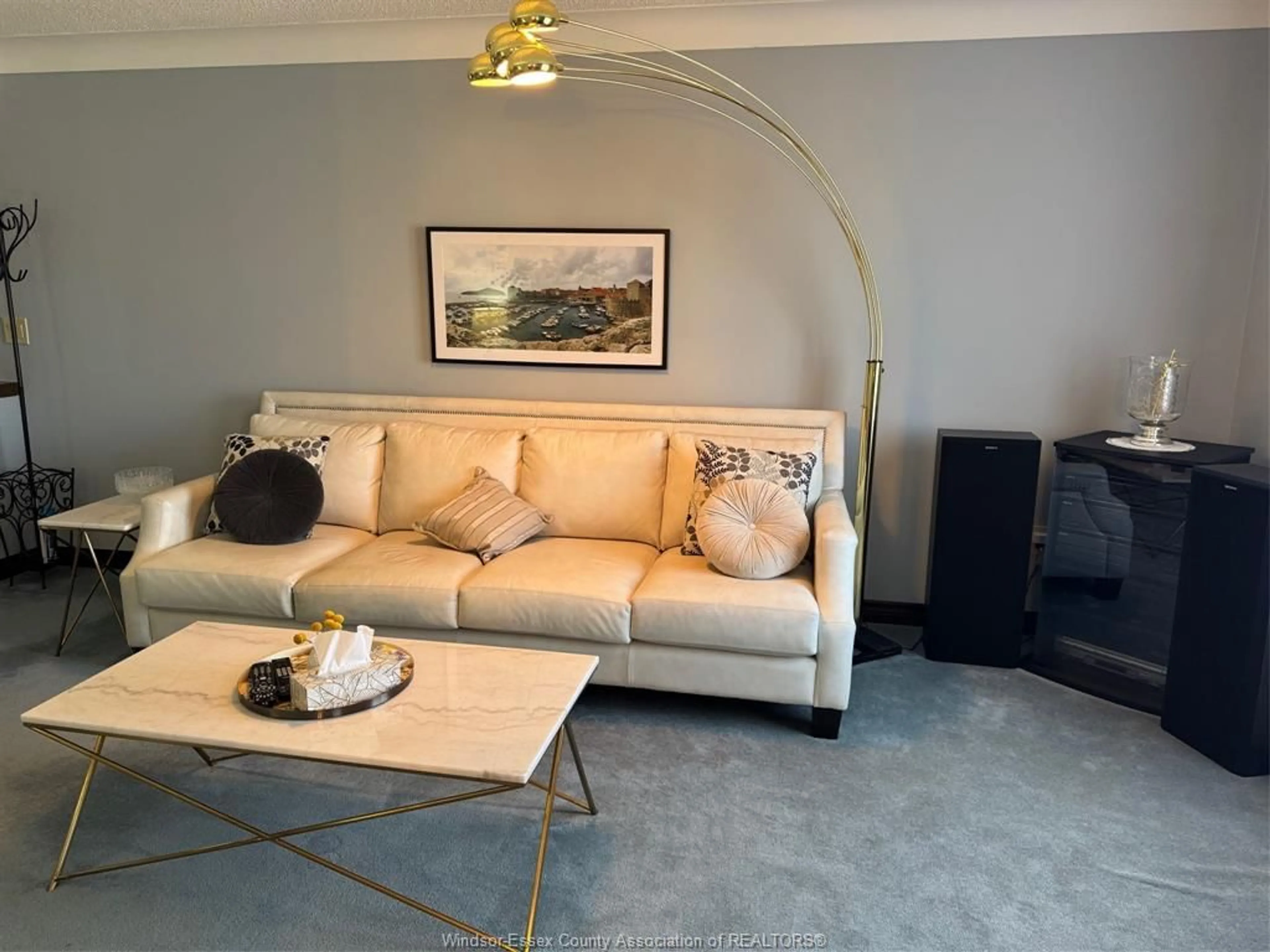 Living room with furniture, unknown for 9276 ESPLANADE Dr, Windsor Ontario N8R 1J1