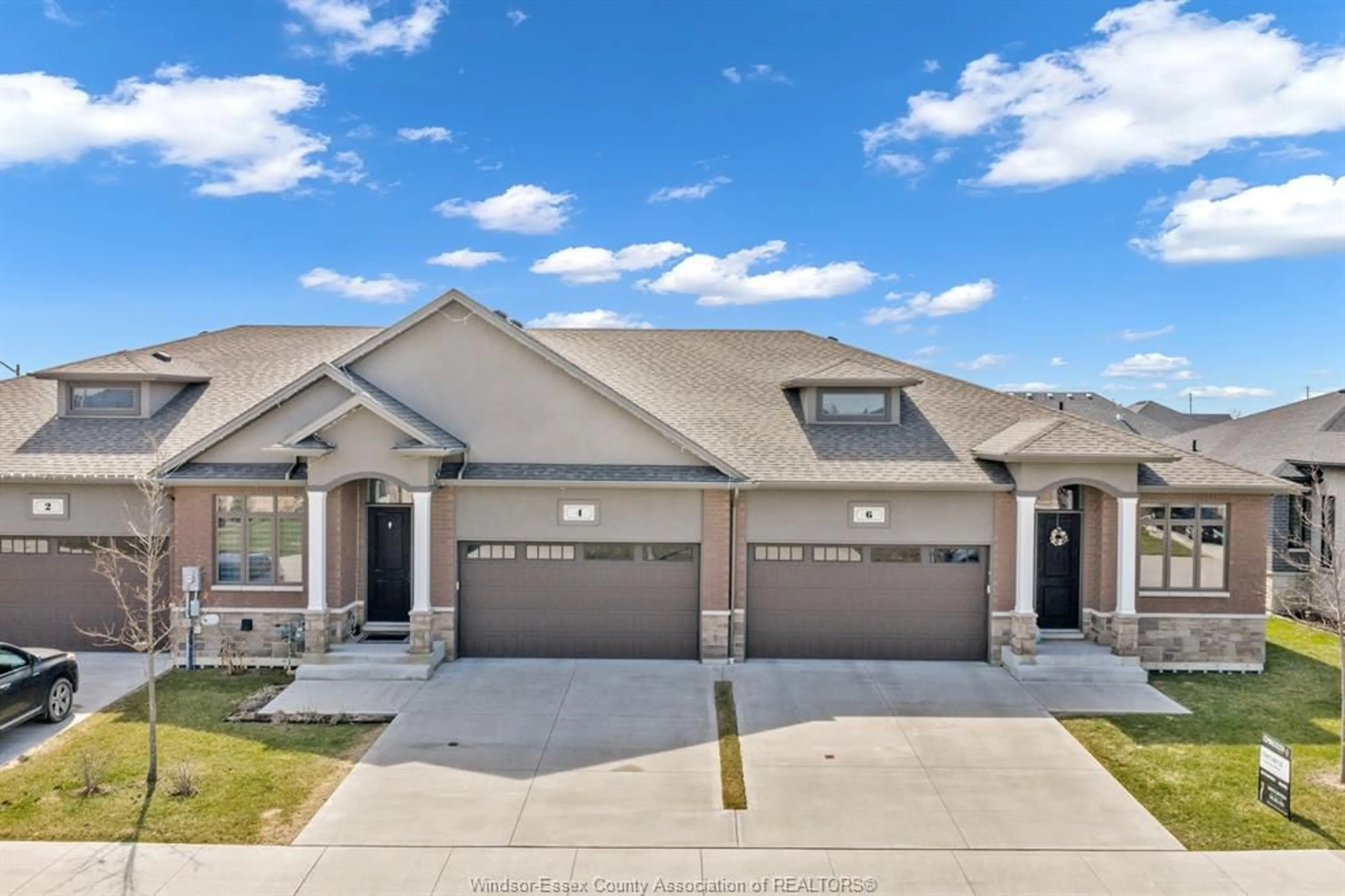 Home with brick exterior material, street for 6 Summerville Ave, Leamington Ontario N8H 0C5