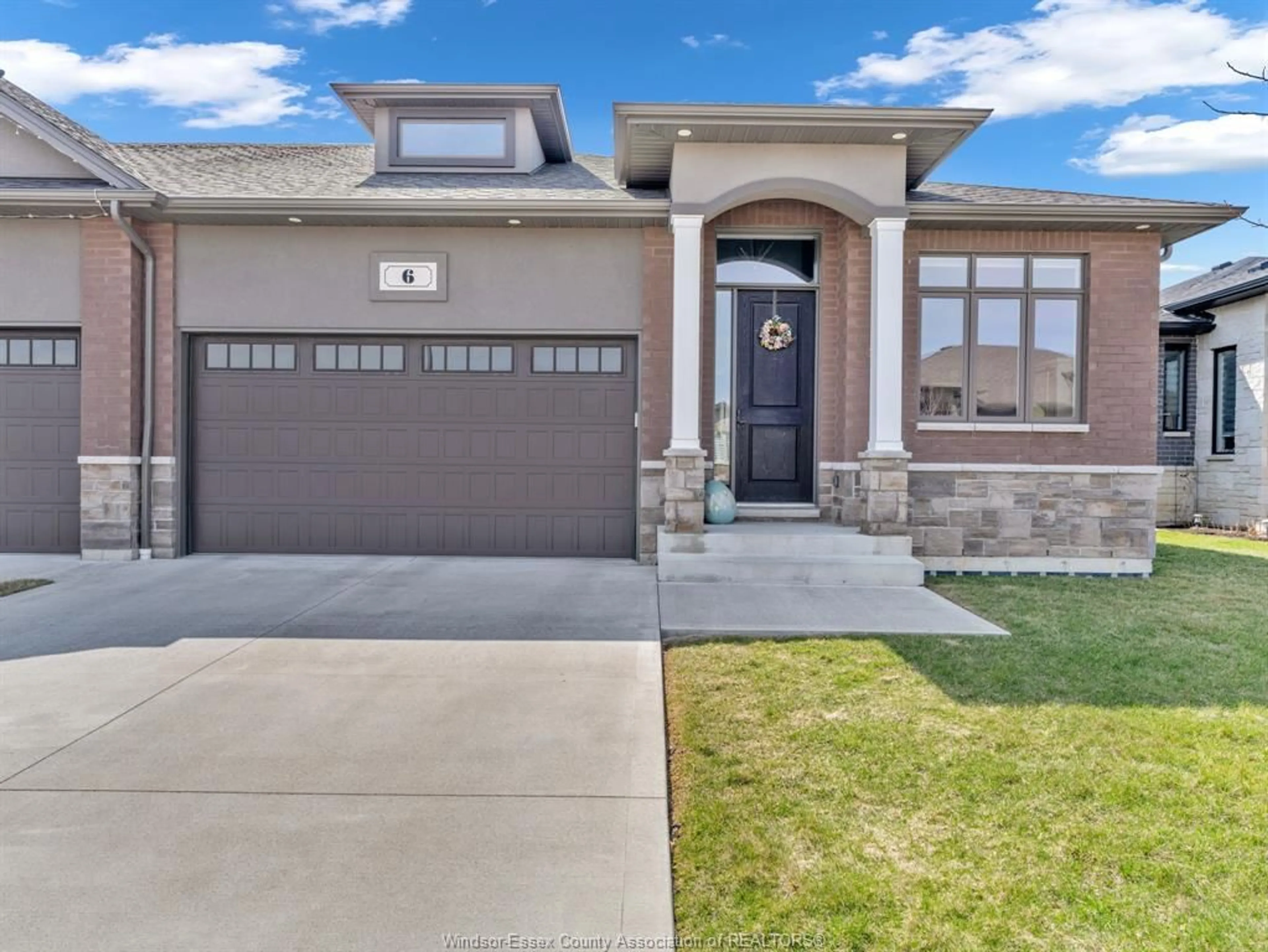 Home with brick exterior material, street for 6 Summerville Ave, Leamington Ontario N8H 0C5