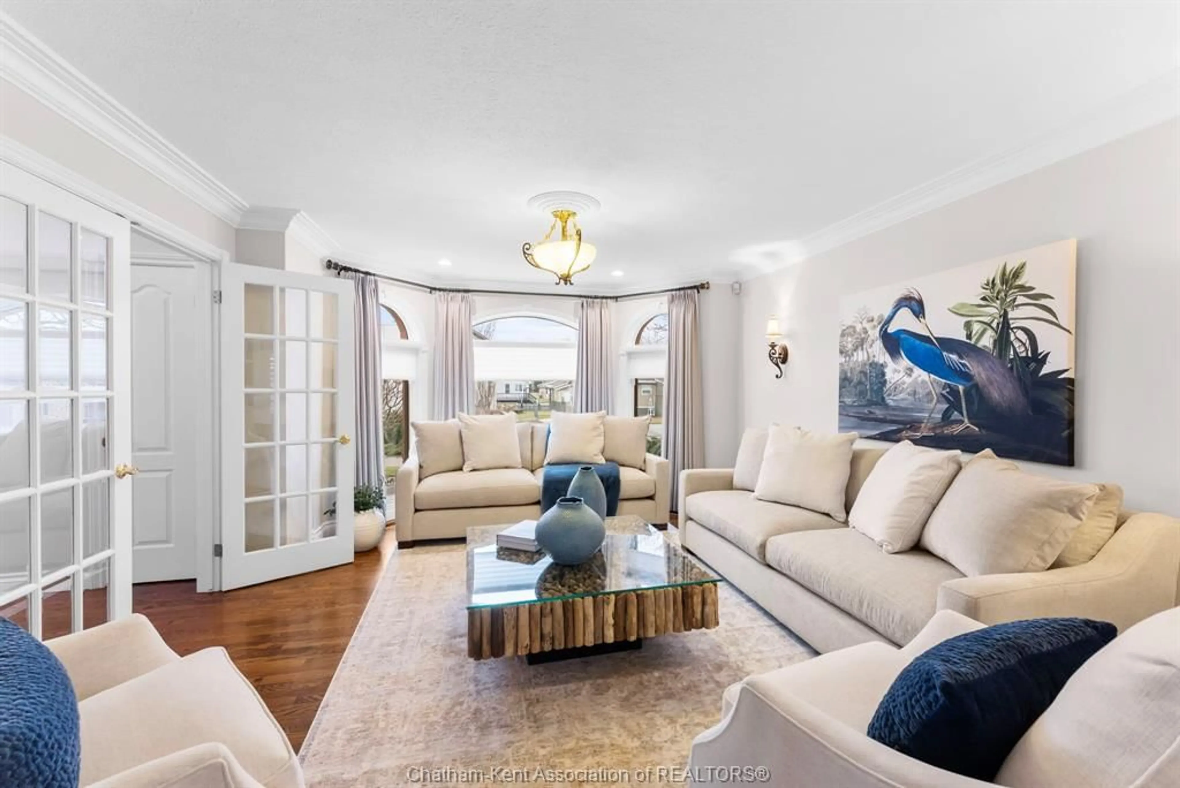 Living room with furniture, unknown for 4 CRAWFORD St, Mitchell's Bay Ontario N0P 1L0