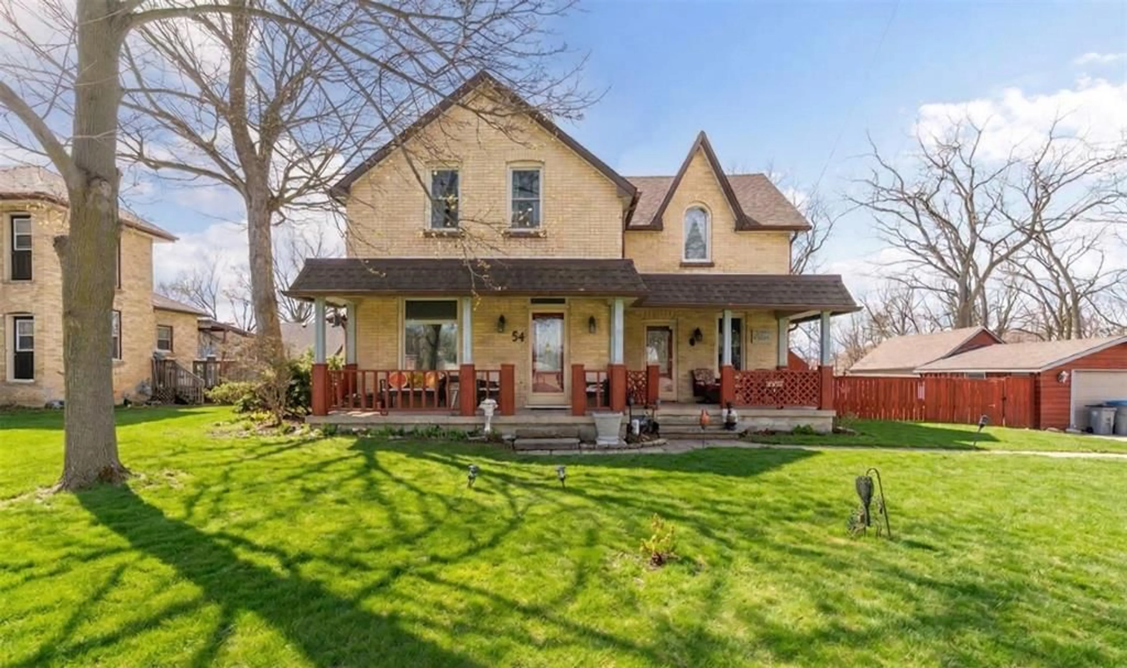 A pic from outside/outdoor area/front of a property/back of a property/a pic from drone, street for 54 MAIN St, Lambton Shores Ontario N0N 1J0