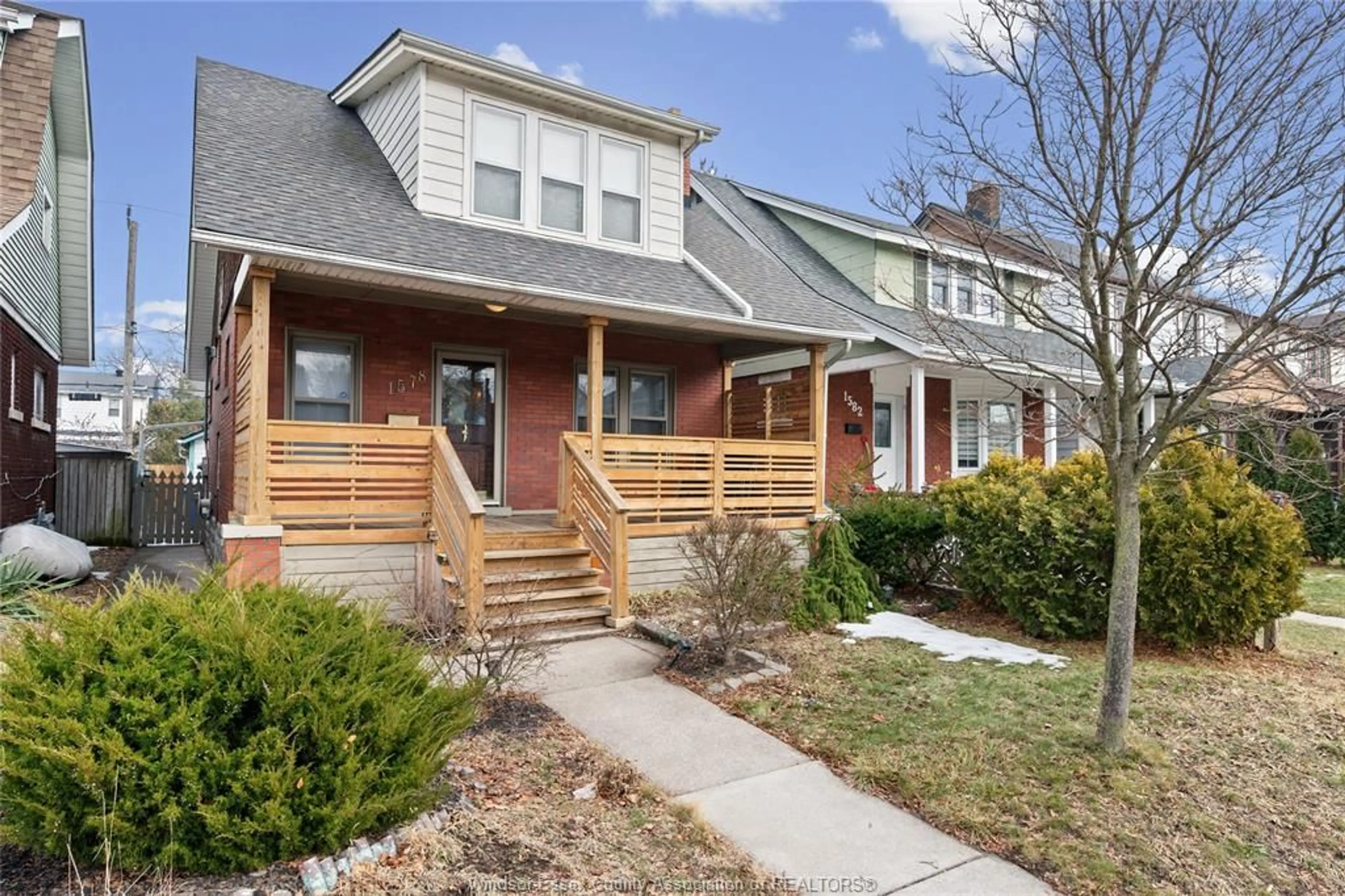 Home with brick exterior material, street for 1578 DOUGALL Ave, Windsor Ontario N8X 1S1